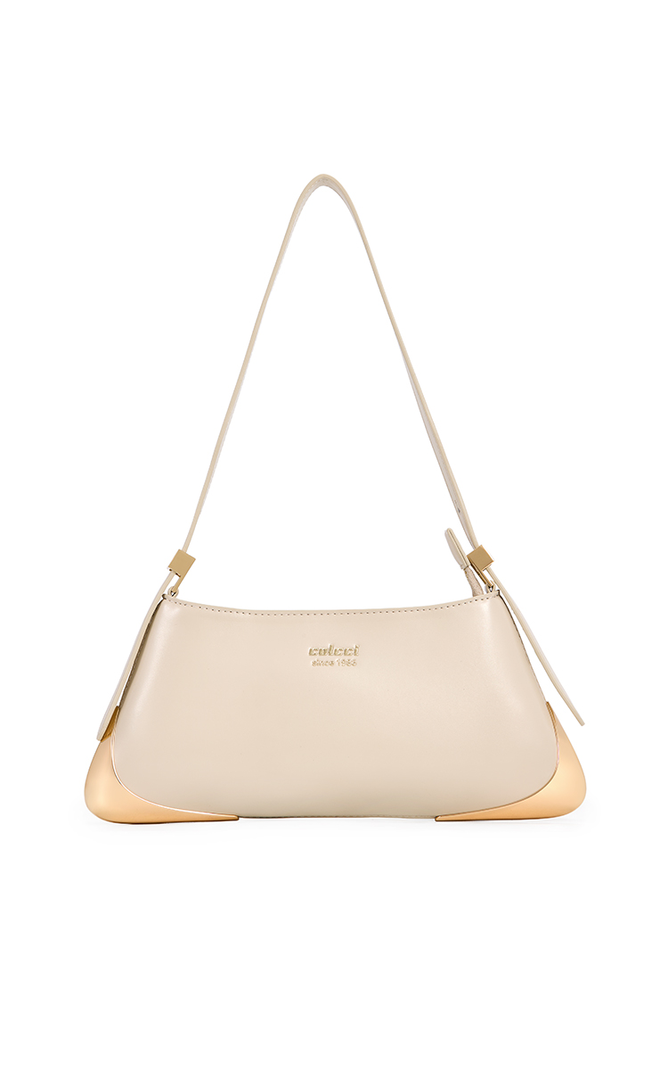 BOLSA COLCCI FEM SHOULDER U OFF WHITE