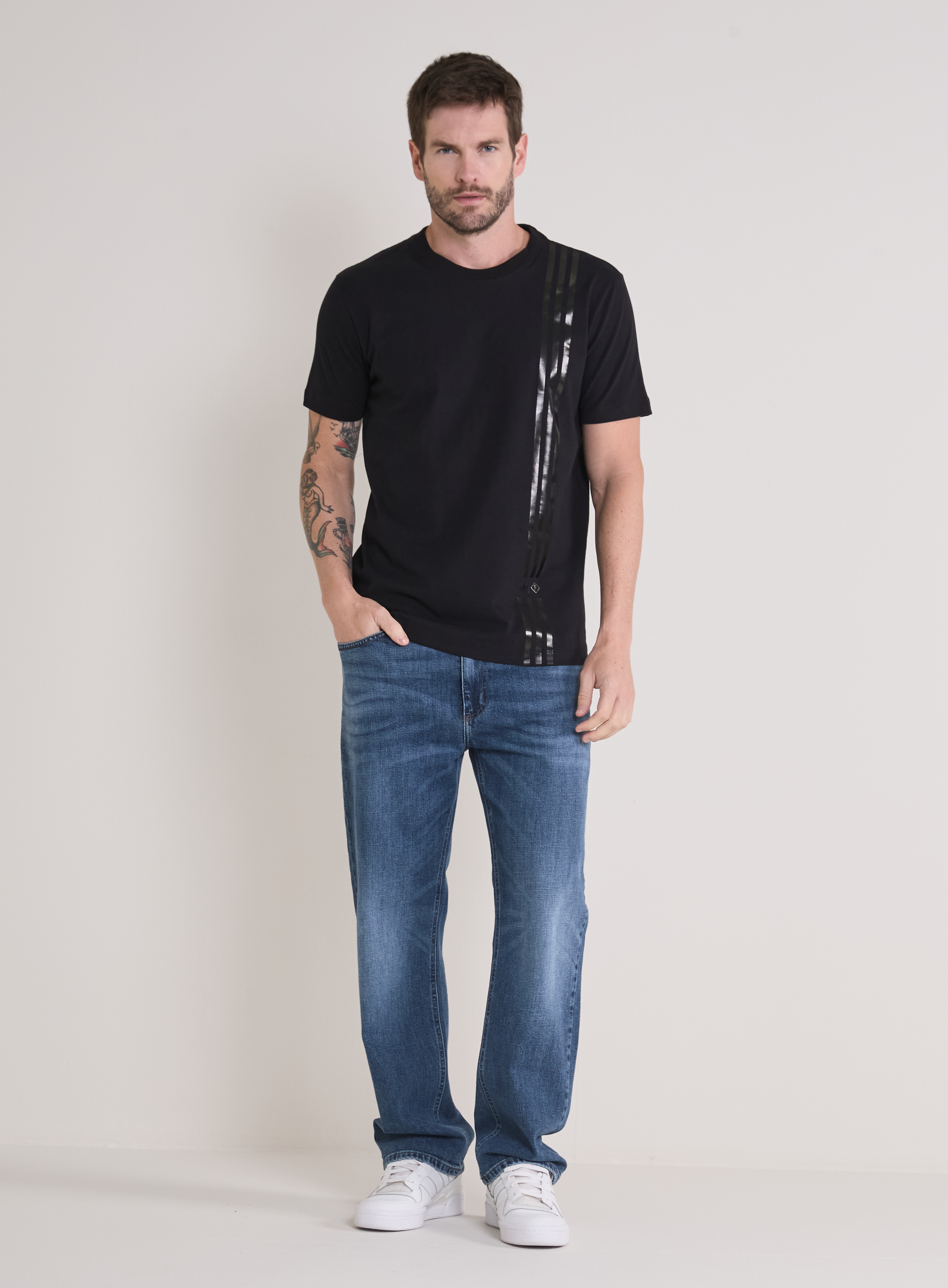 CAMISETA ADIDAS FORUM GG PRETO