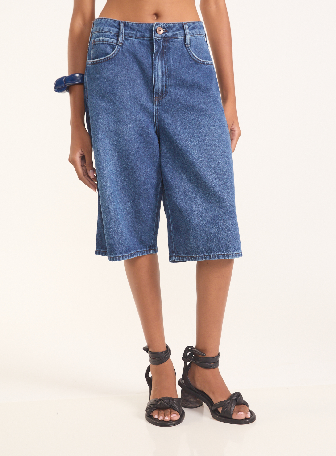 BERMUDA JEANS MIAMI 36 INDIGO