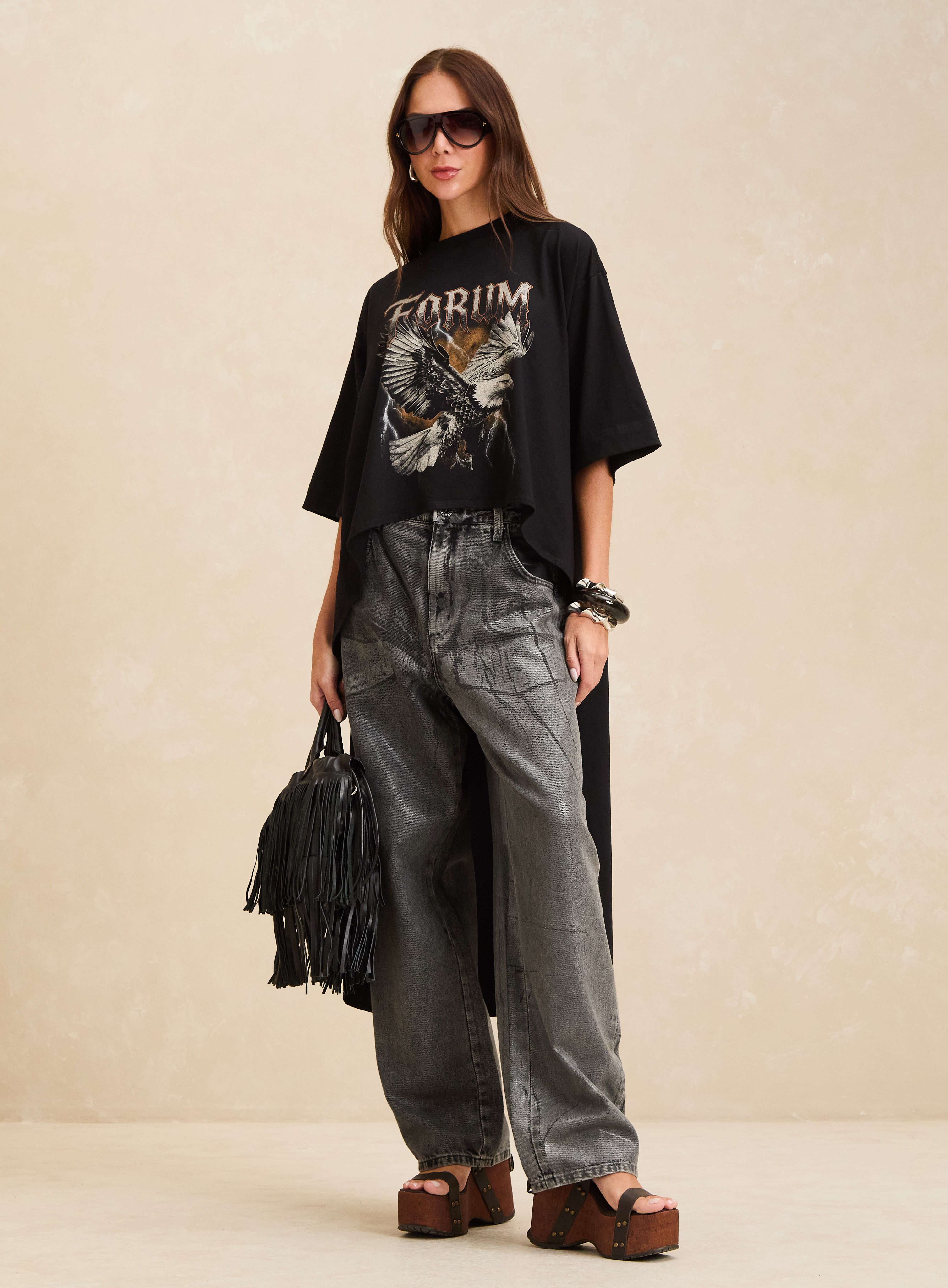 CAMISETA FORUM G PRETO