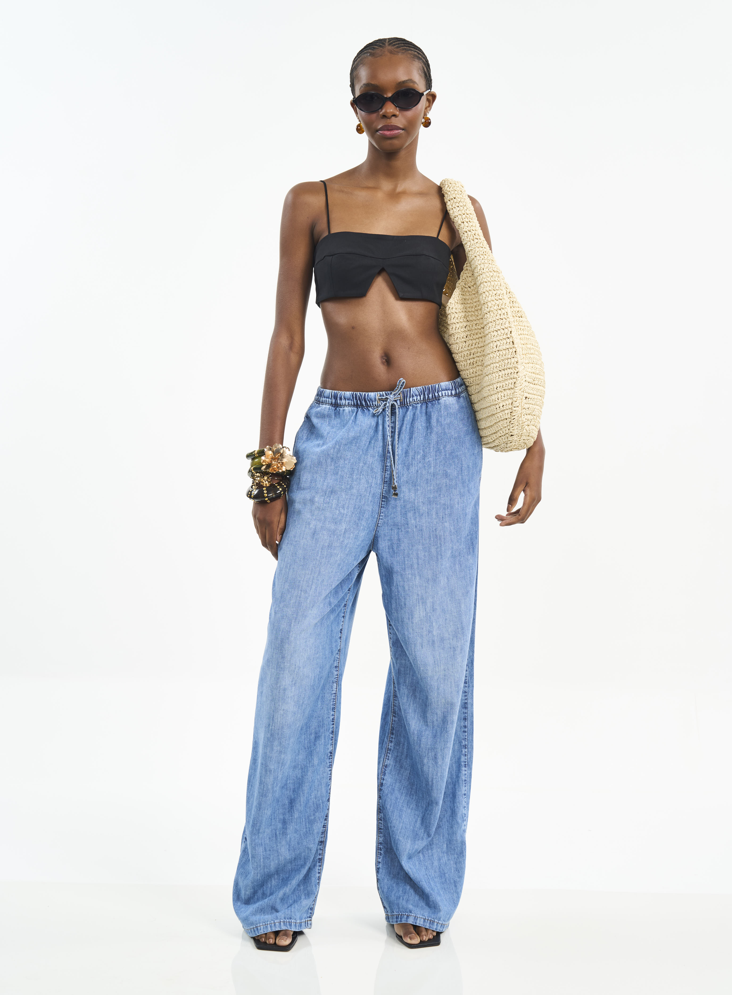 CALÇA JEANS BRUNA LOW 36 INDIGO