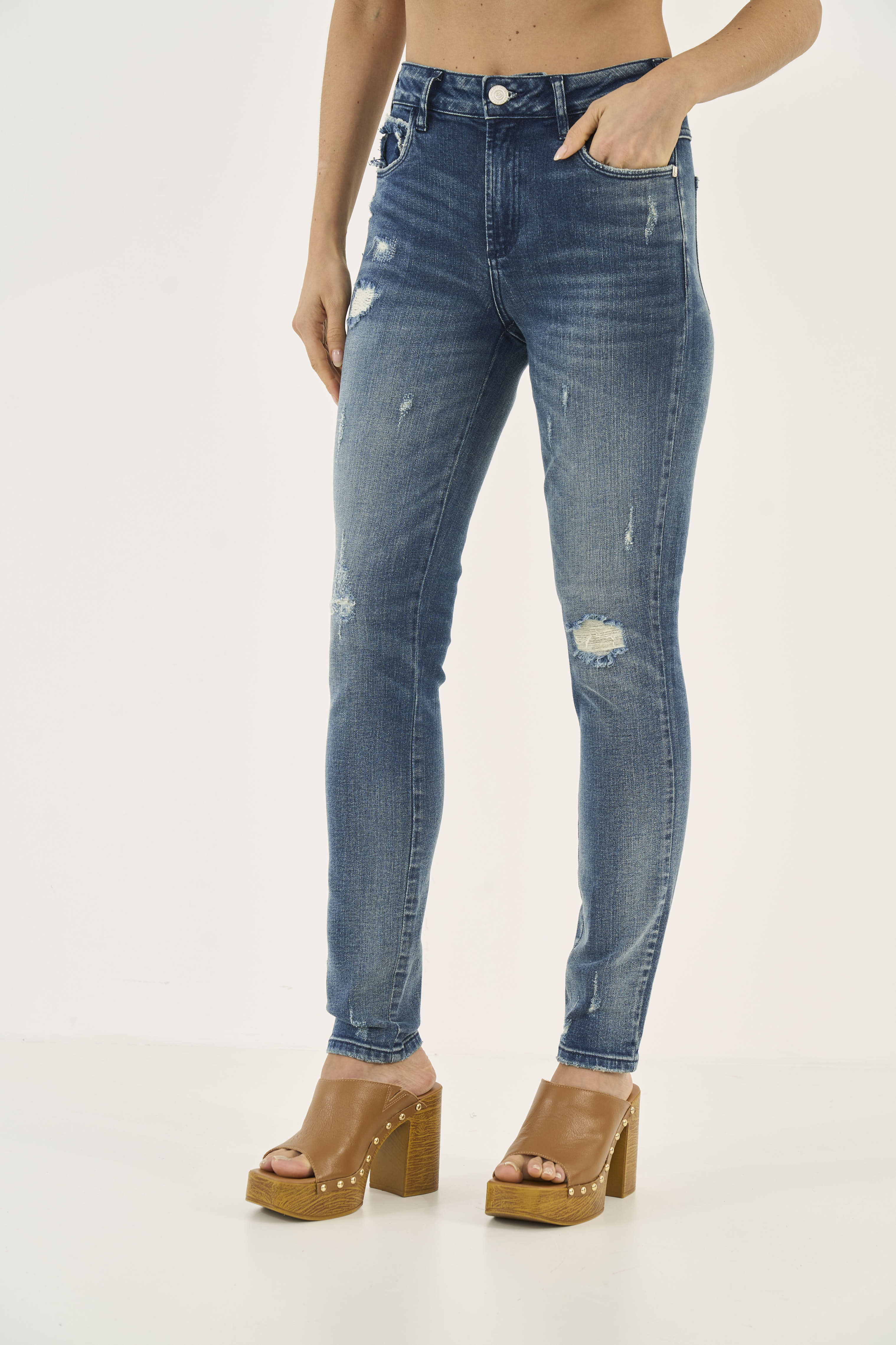 CALÇA JEANS NOVA YORK 36 INDIGO