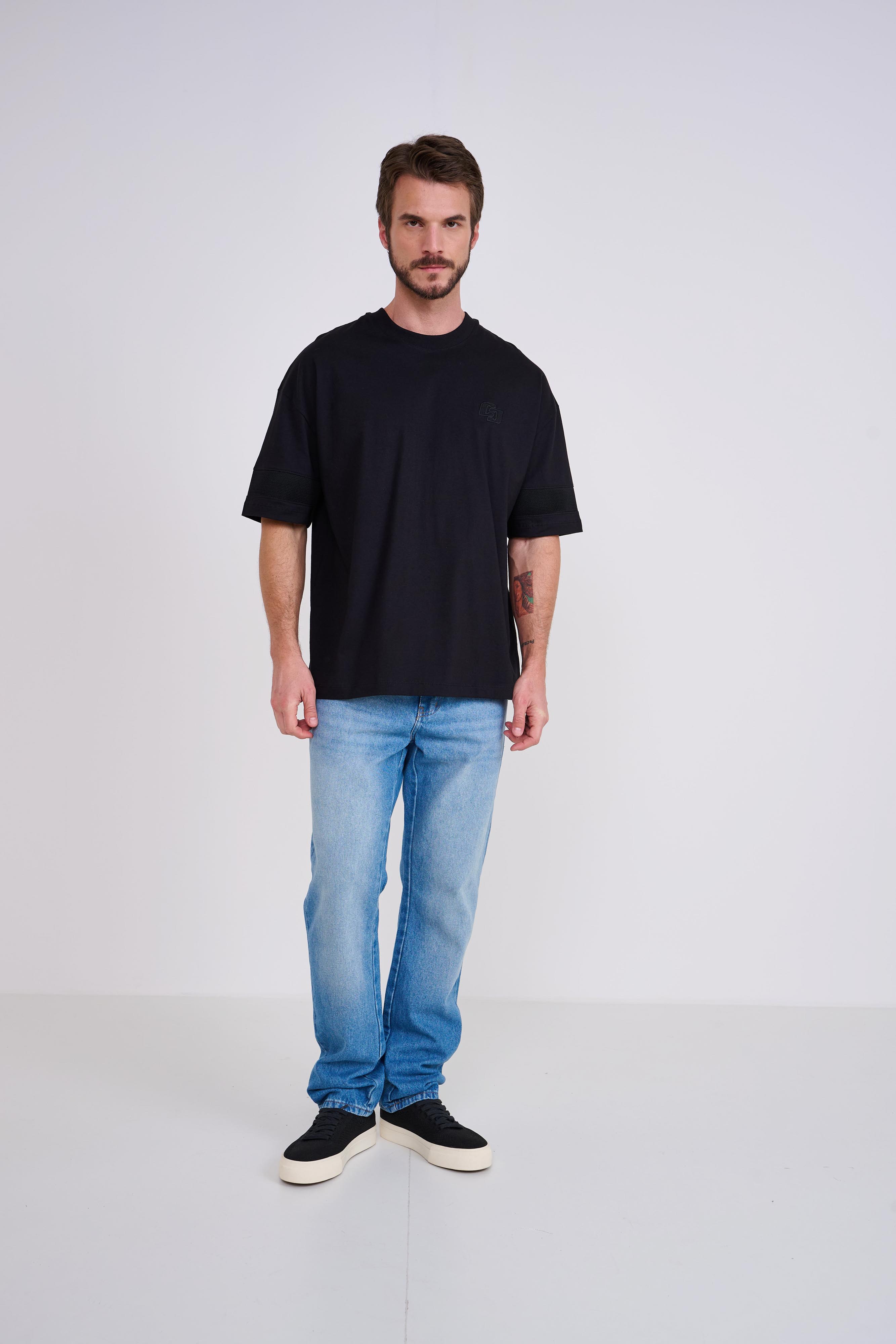 CALÇA JEANS RETA 42 INDIGO