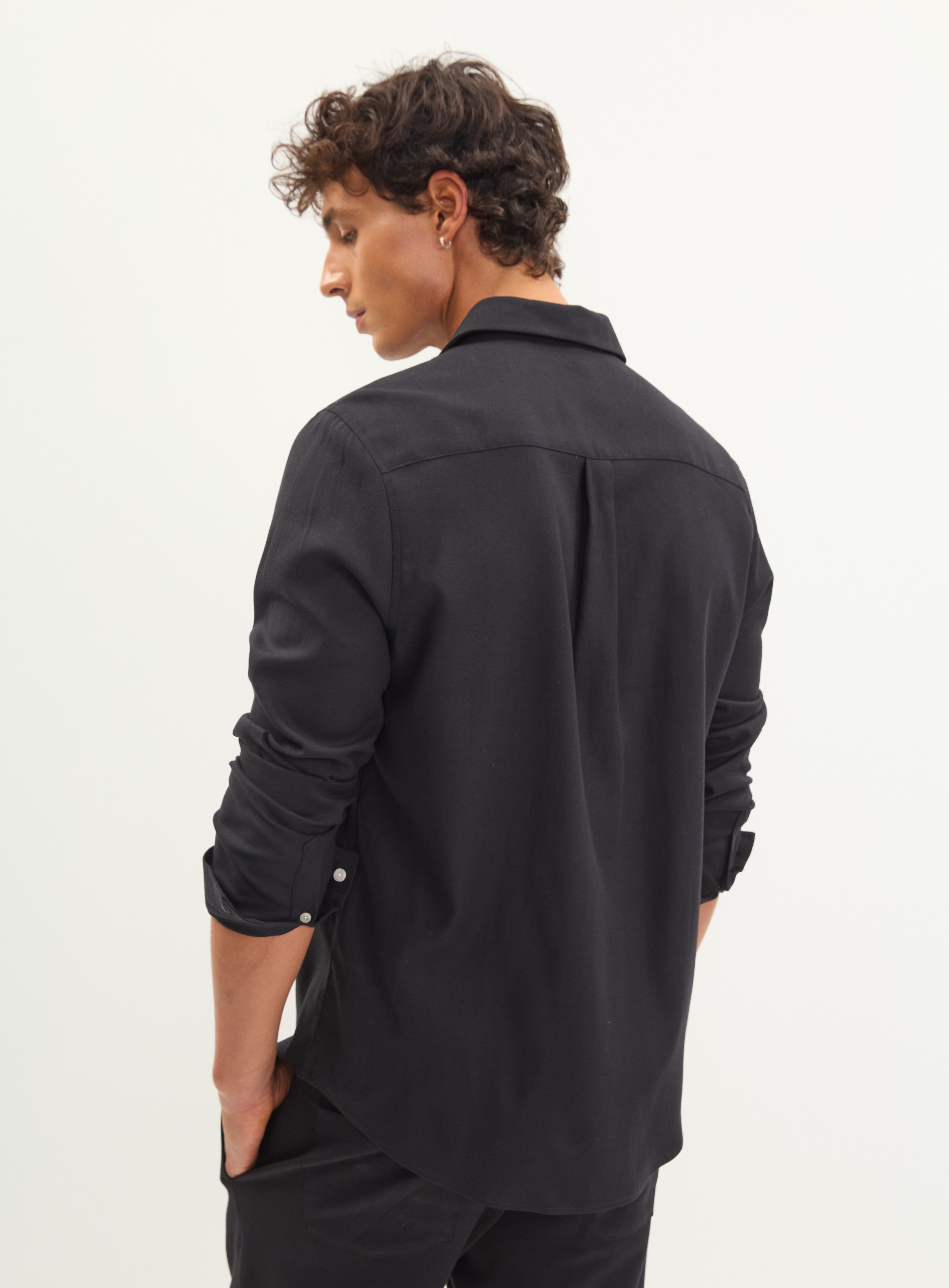 CAMISA LINHO RELAX GG PRETO