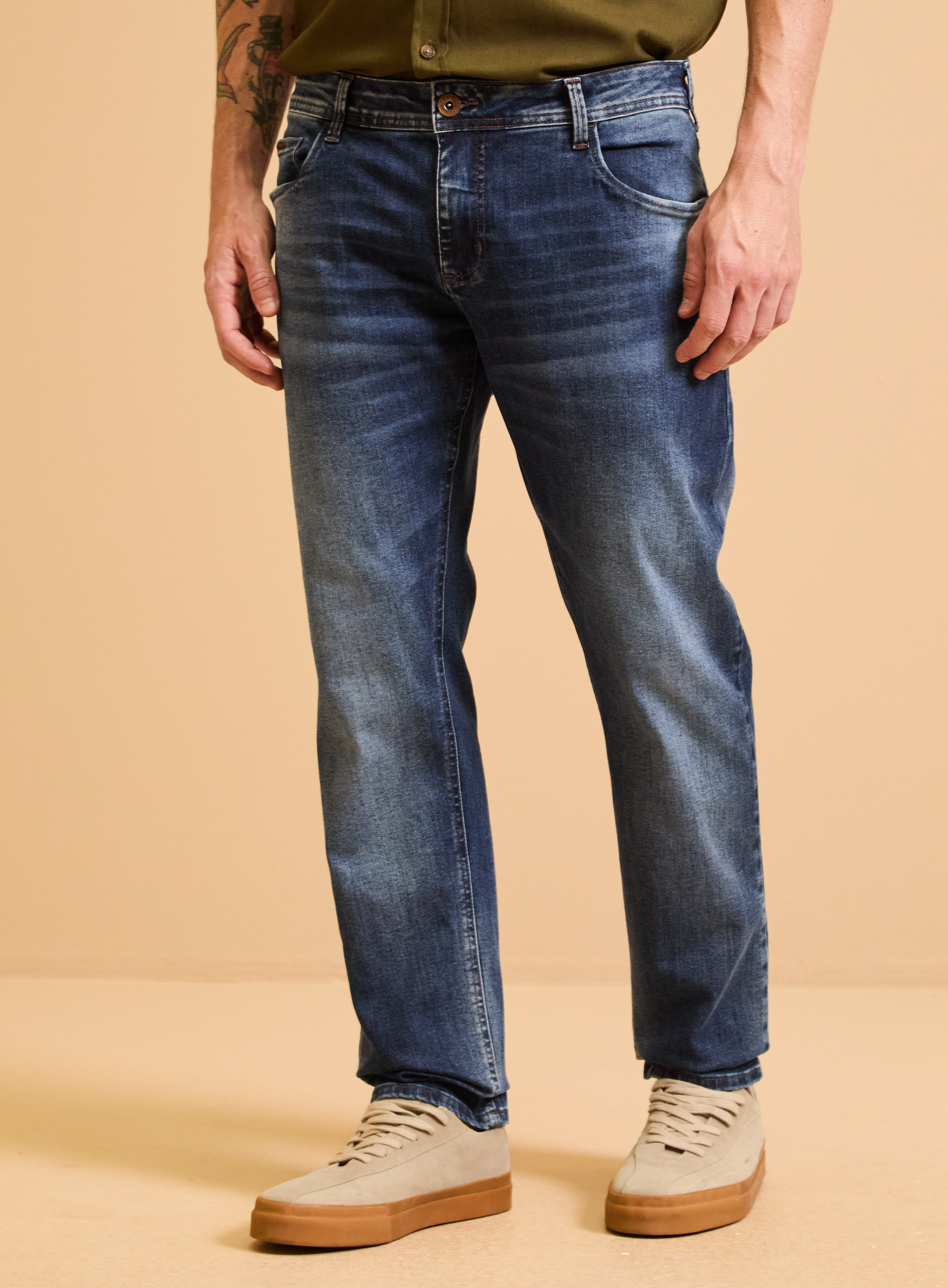 CALÇA JEANS IGOR SKINNY 42 INDIGO