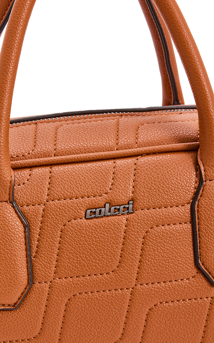 BOLSA COLCCI  BOWLING CLASSIC U CARAMELO