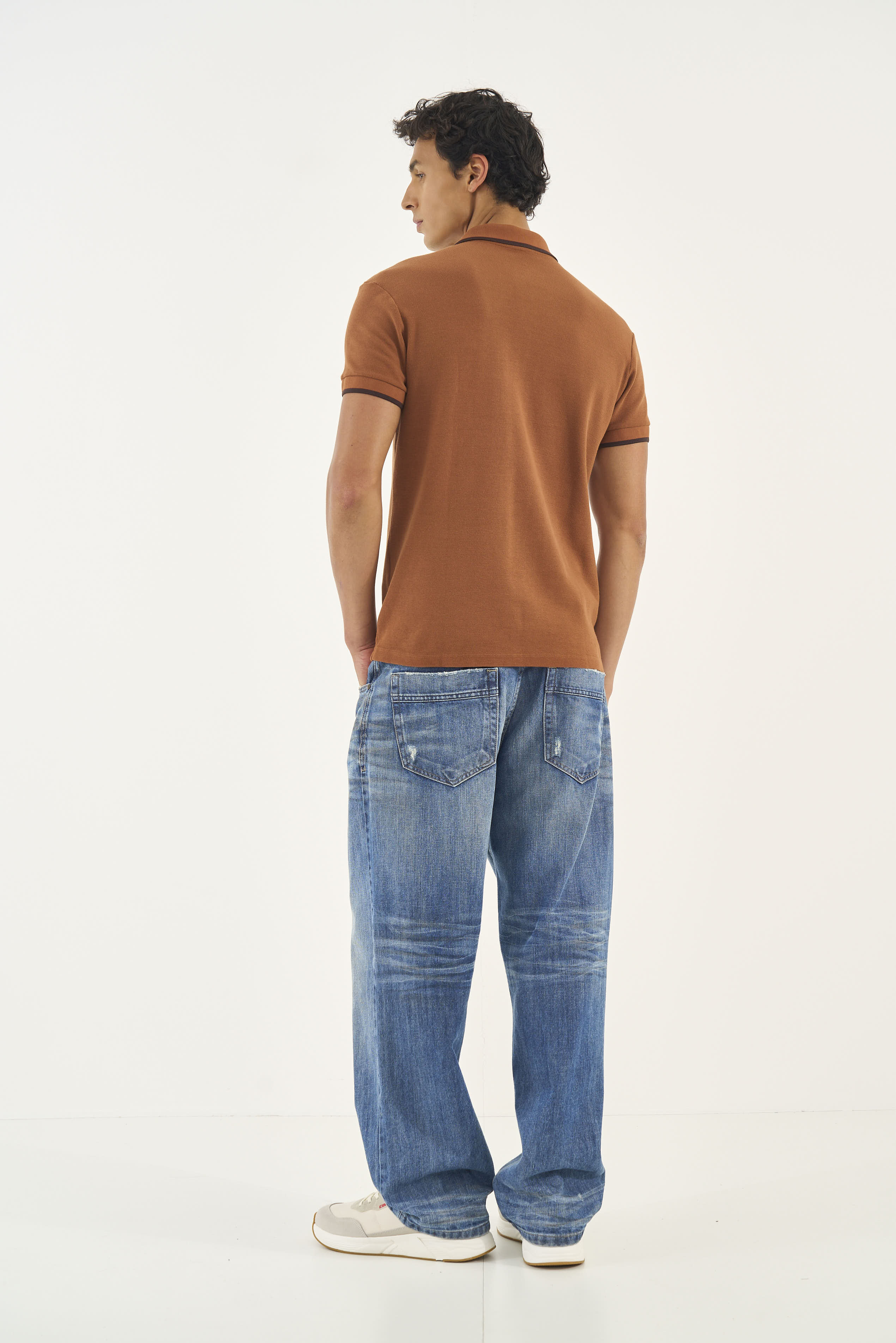 POLO JACQUARD GG MARROM ZEUS
