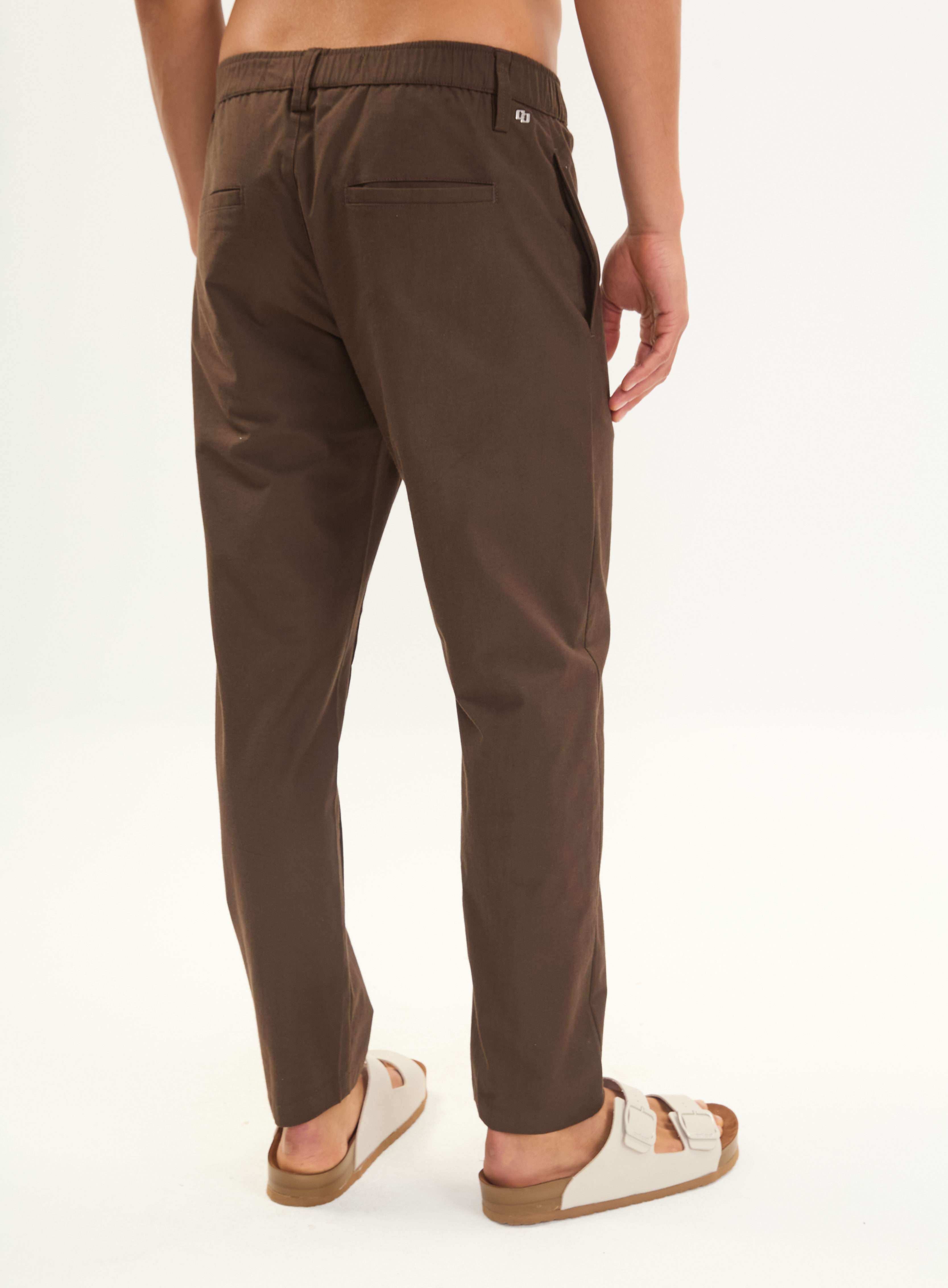 CALÇA COLCCI GG MARROM COCONUT