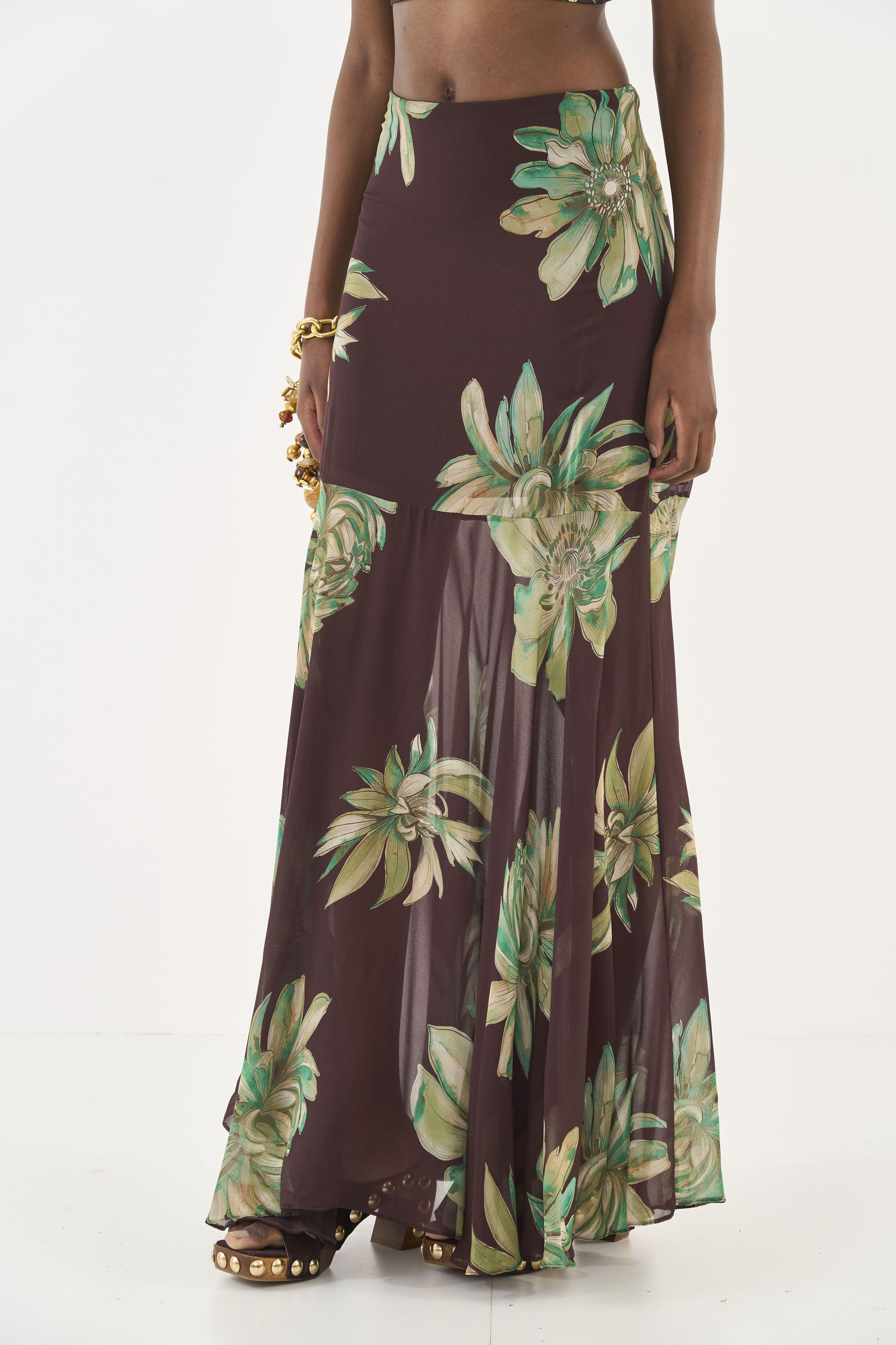 SAIA ESTAMPADA P FLORES DE OUT.