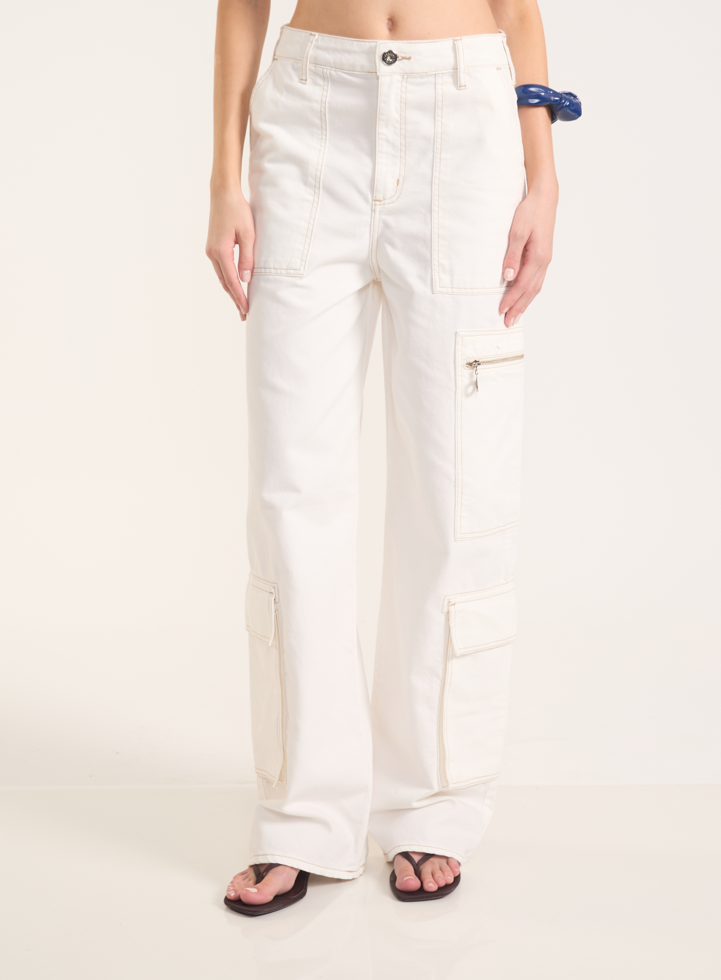 CALÇA SARJA SEUL 40 OFF SHELL