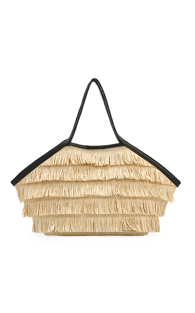 BOLSA COLCCI FEM SHOPPING BAG PALHA U NATURAL