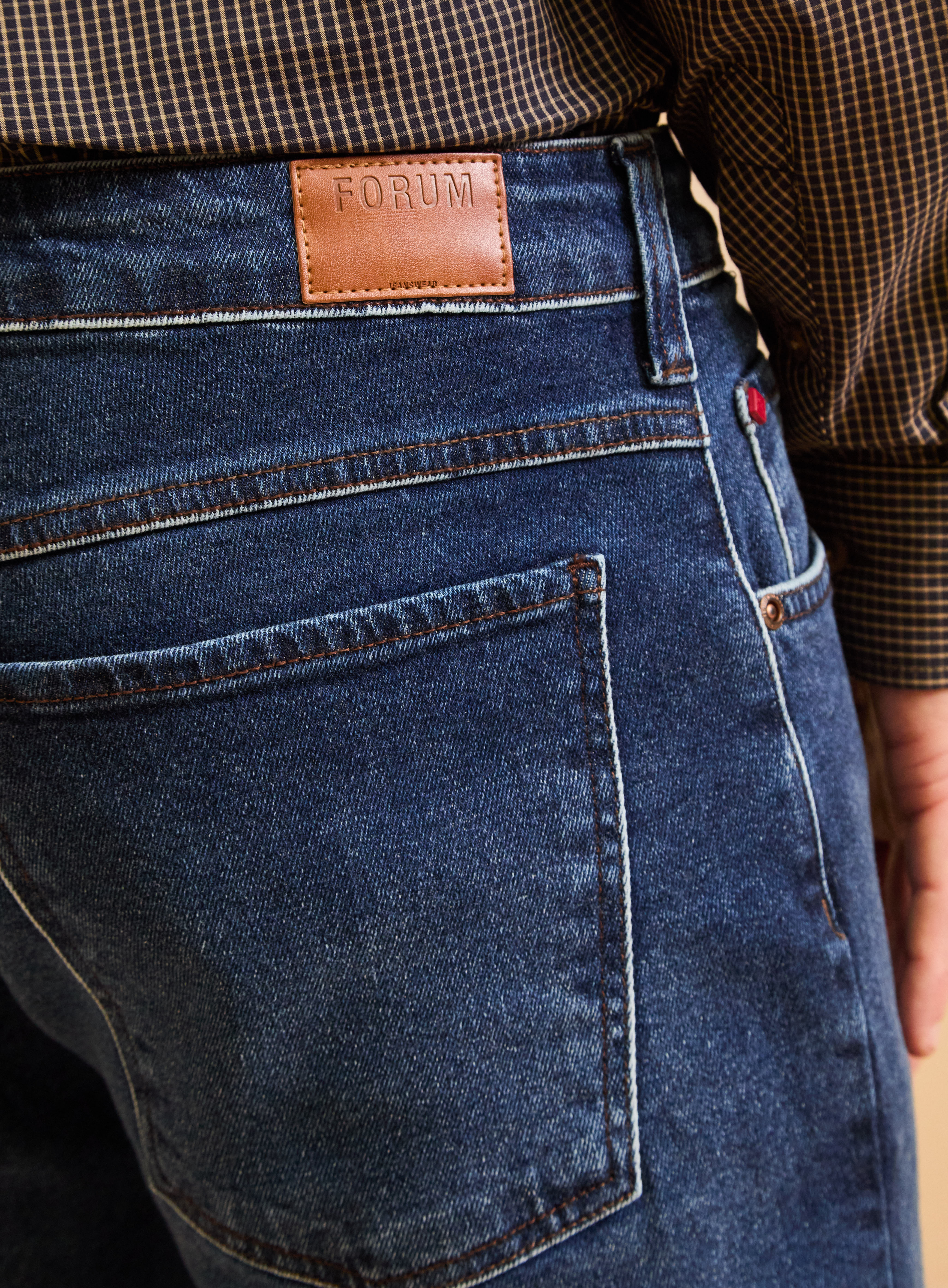 CALÇA JEANS PAUL SLIM 44 INDIGO