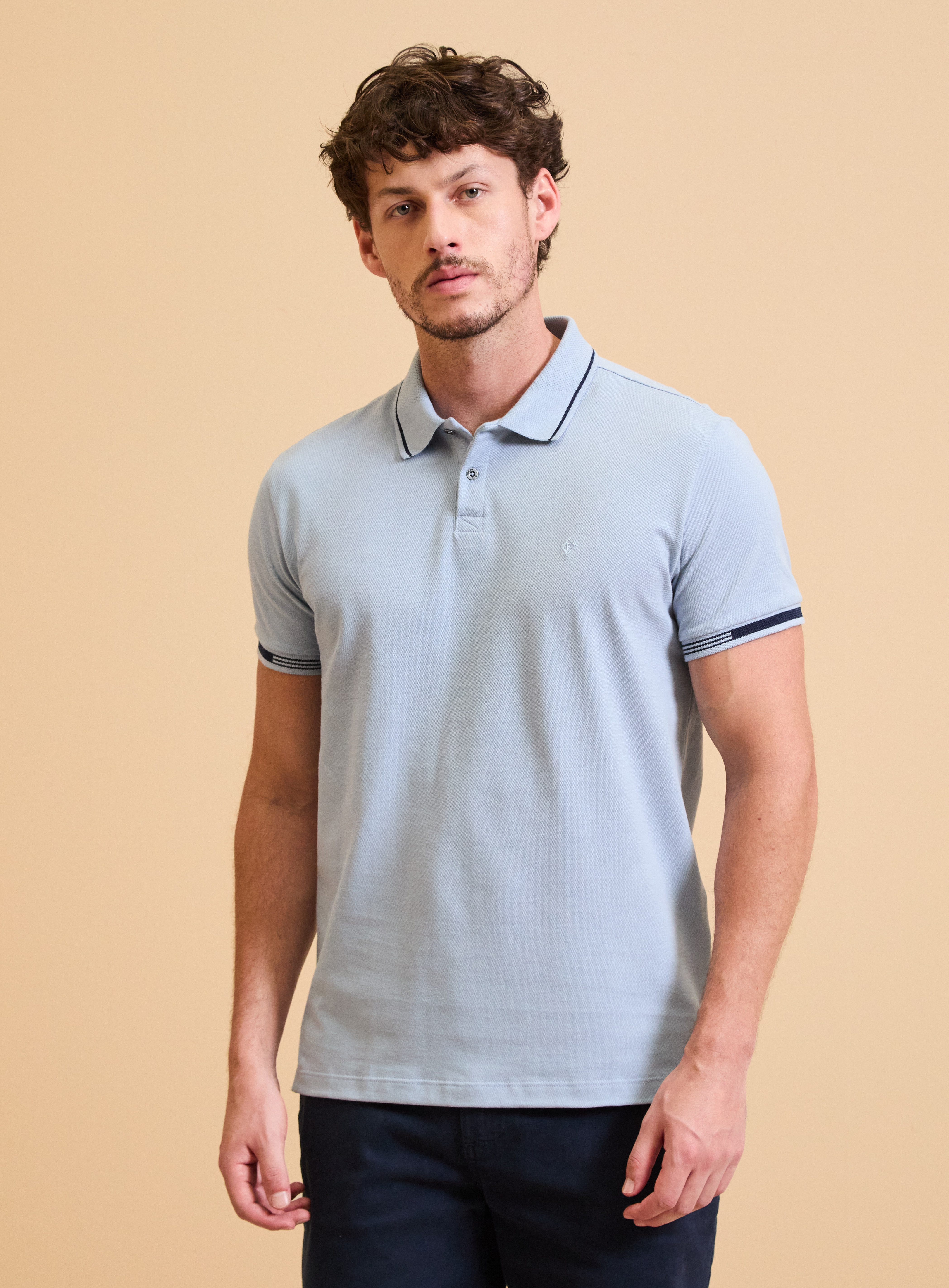 POLO FORUM G AZUL CIEL