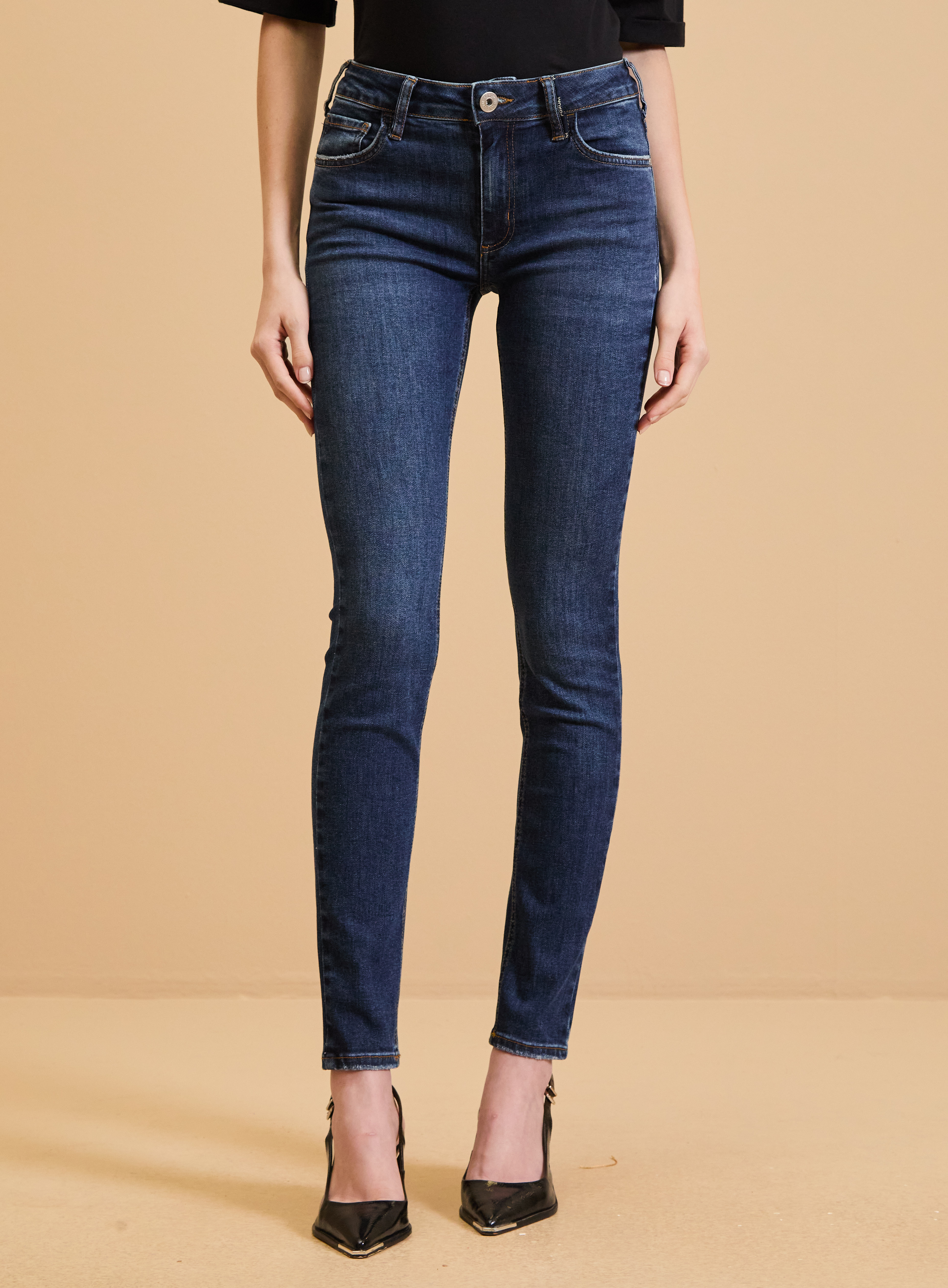 CALÇA JEANS MARISA SKINNY 38 INDIGO