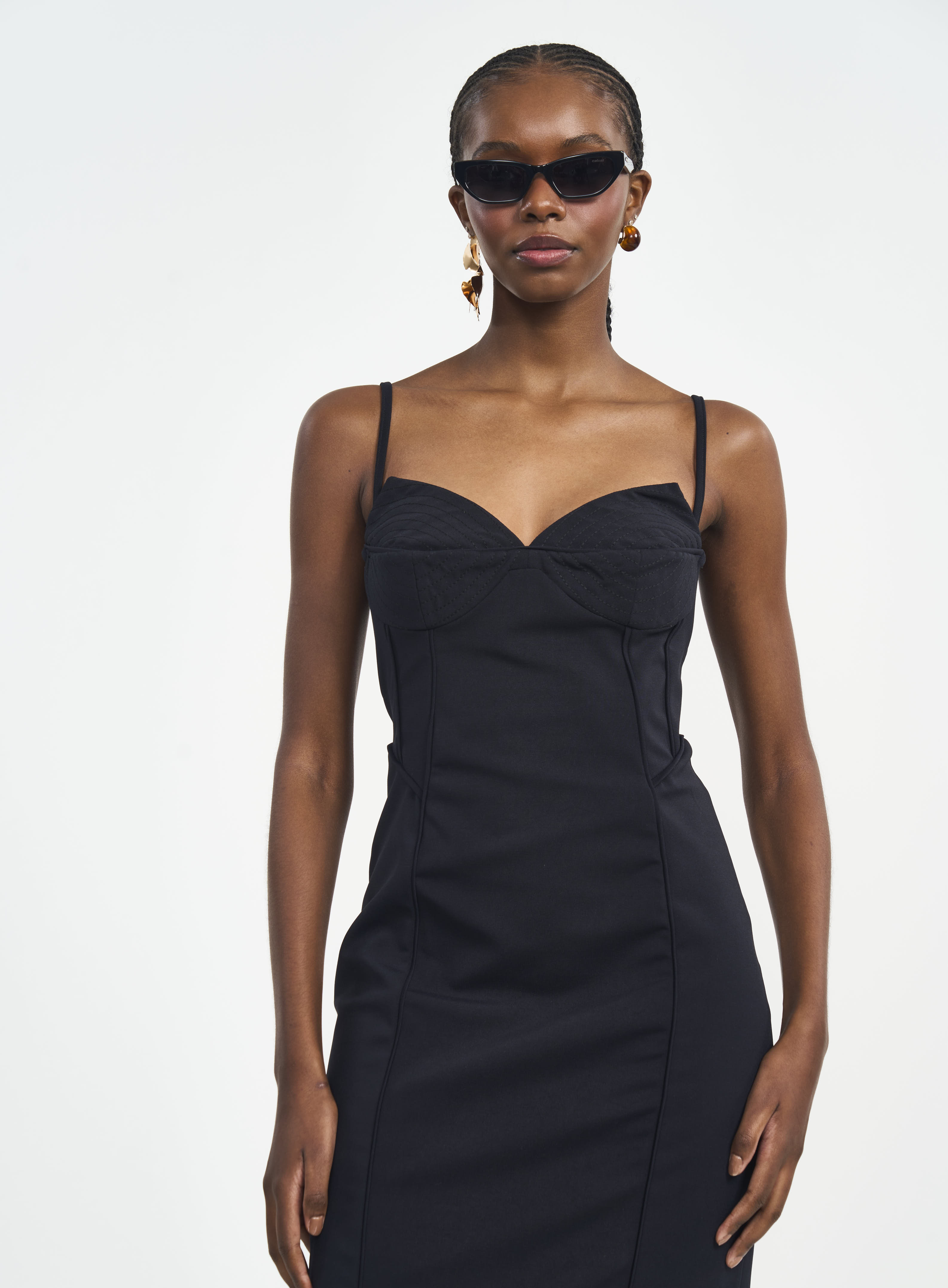 VESTIDO COLCCI G PRETO
