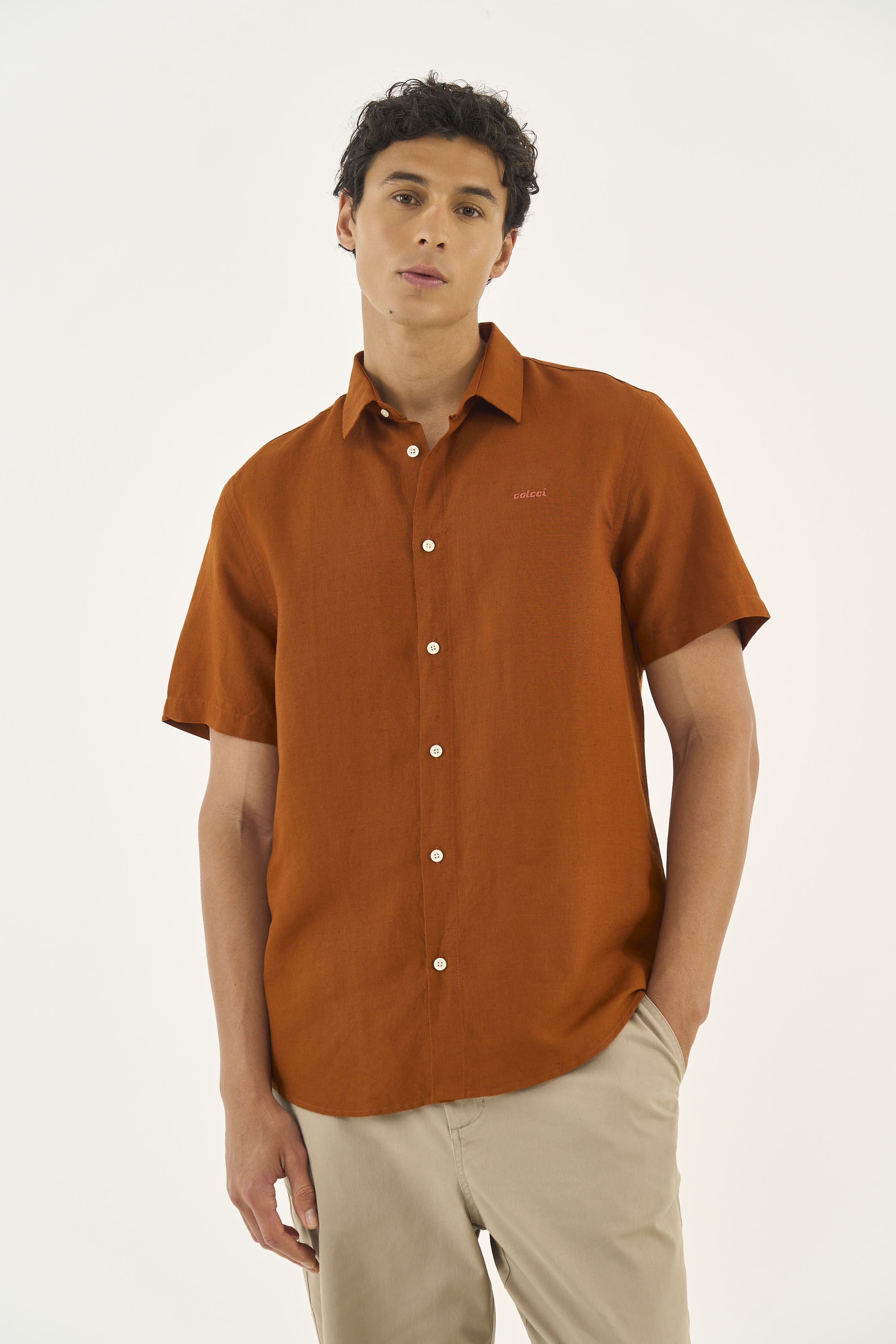 CAMISA LINHO RELAX GG VERDE DRAGON
