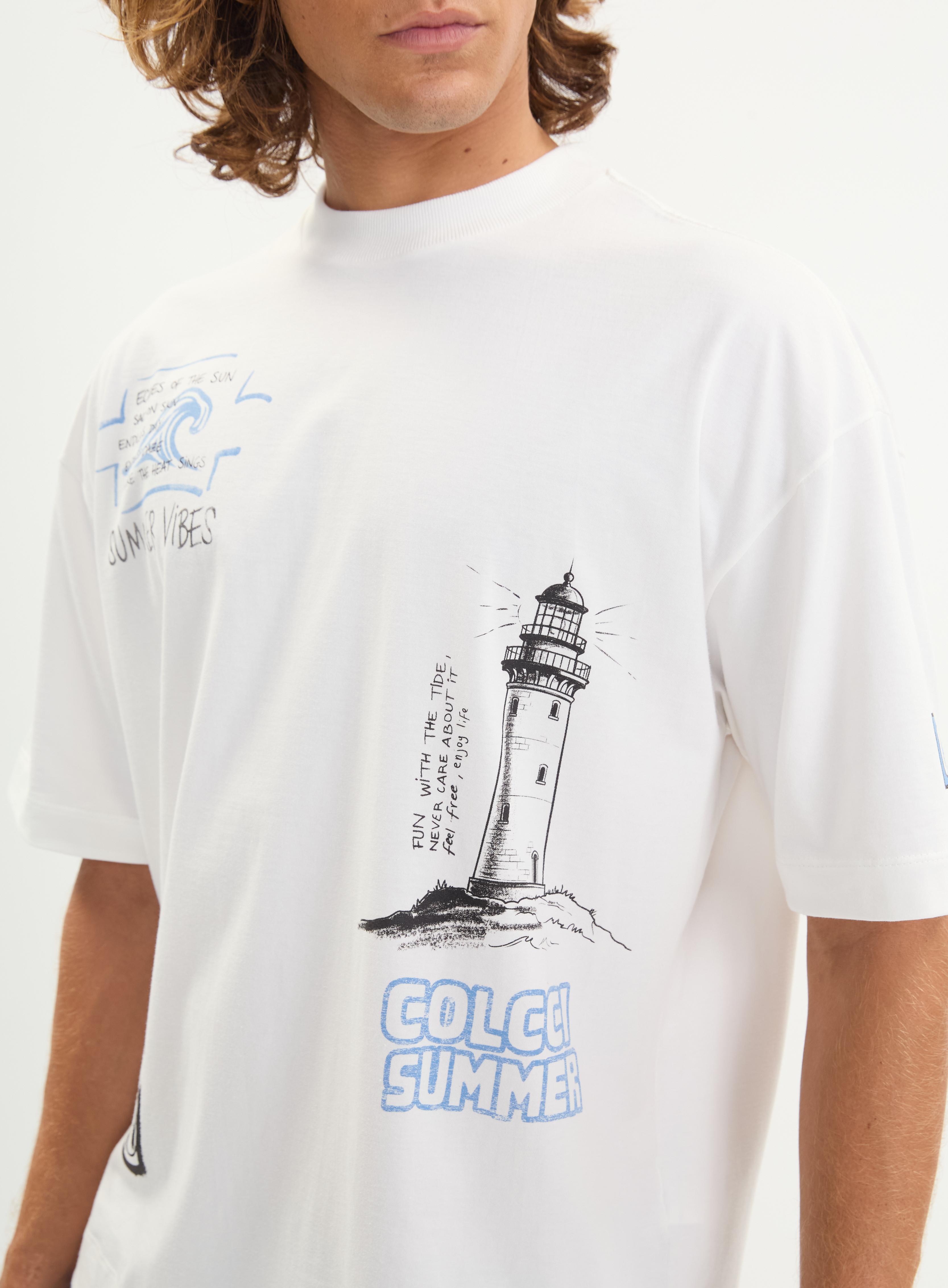 CAMISETA COLCCI G OFF SHELL
