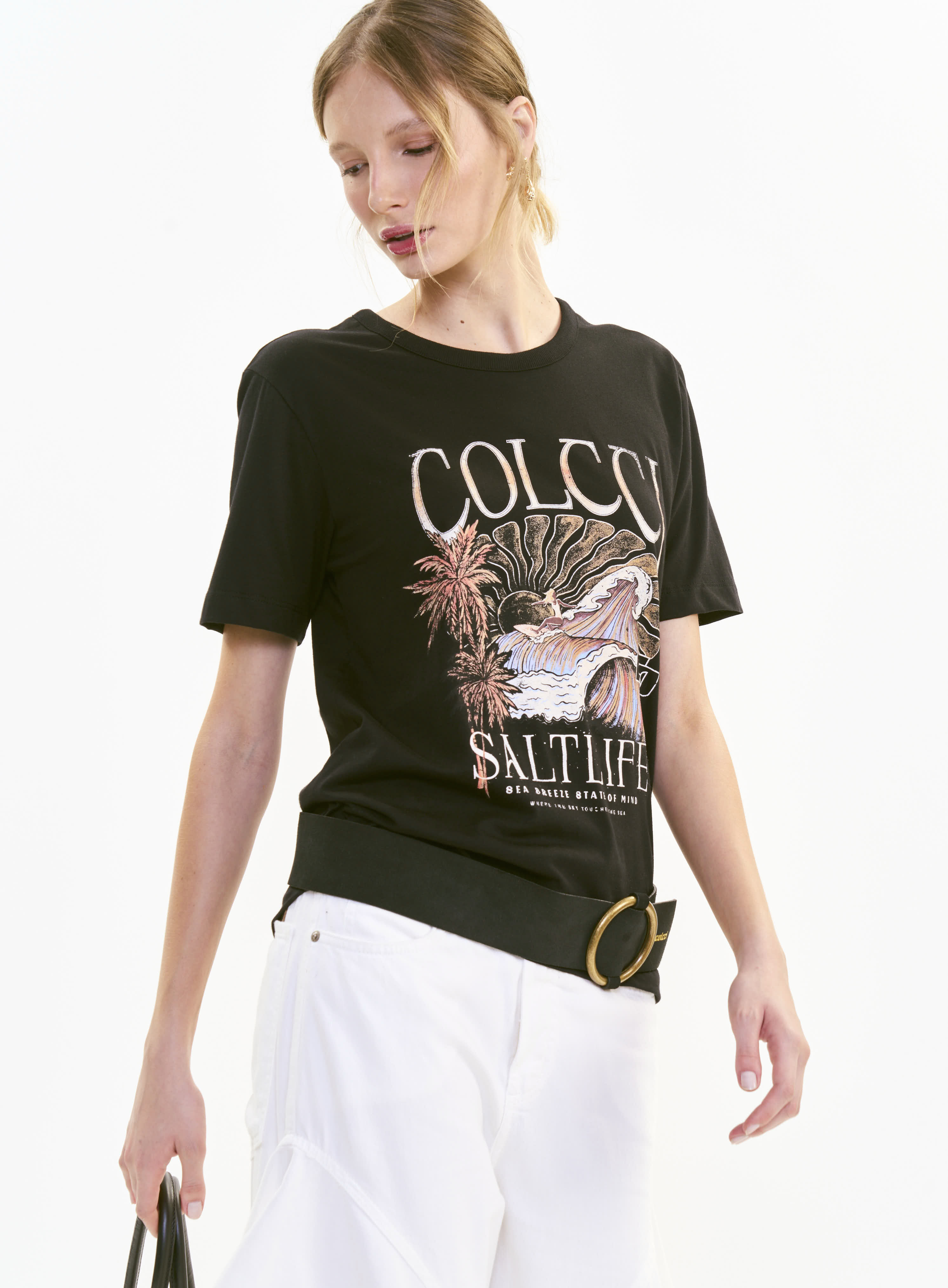 CAMISETA COLCCI GG PRETO