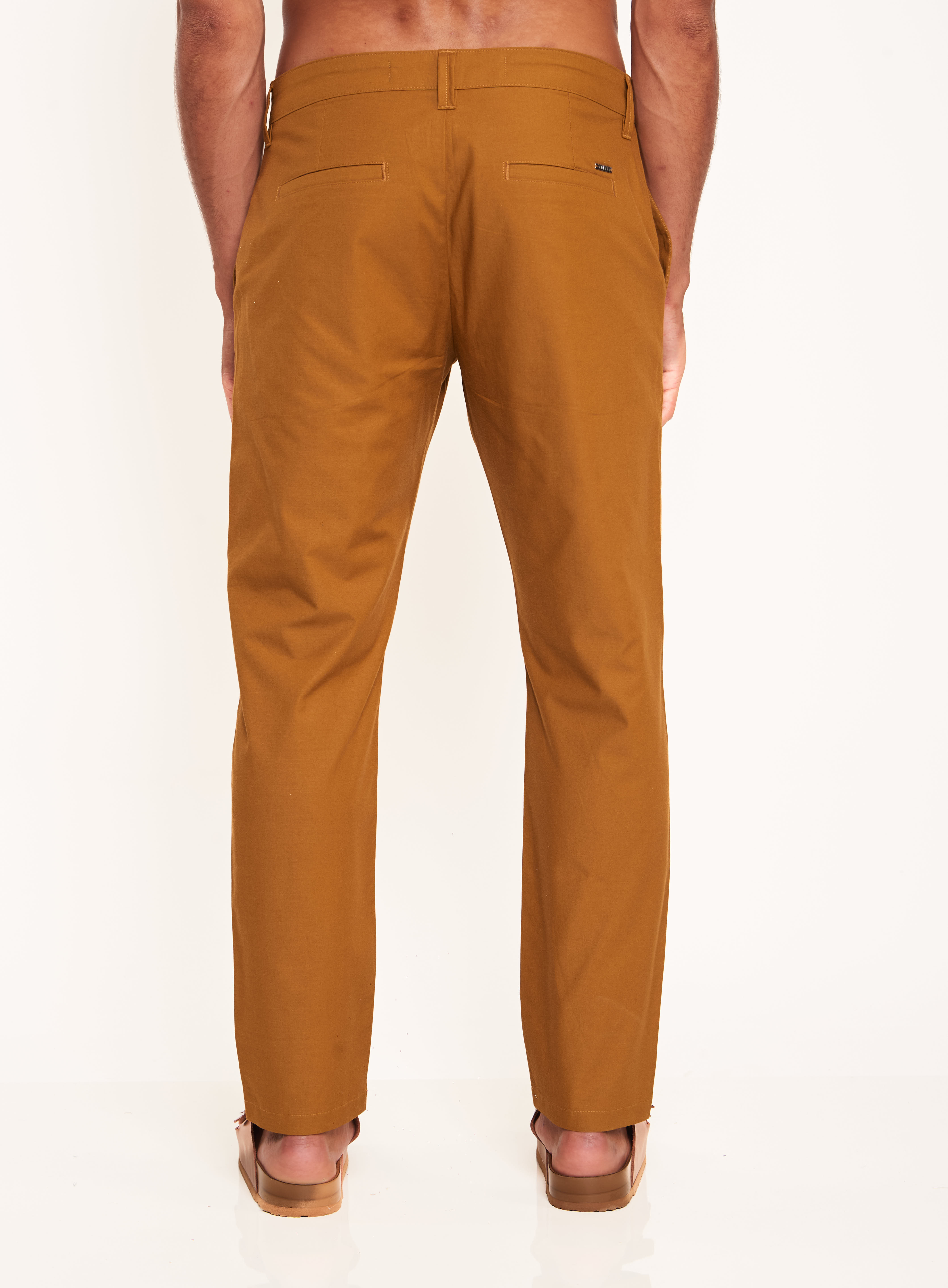 CALÇA COLCCI GG MARROM CRIVO