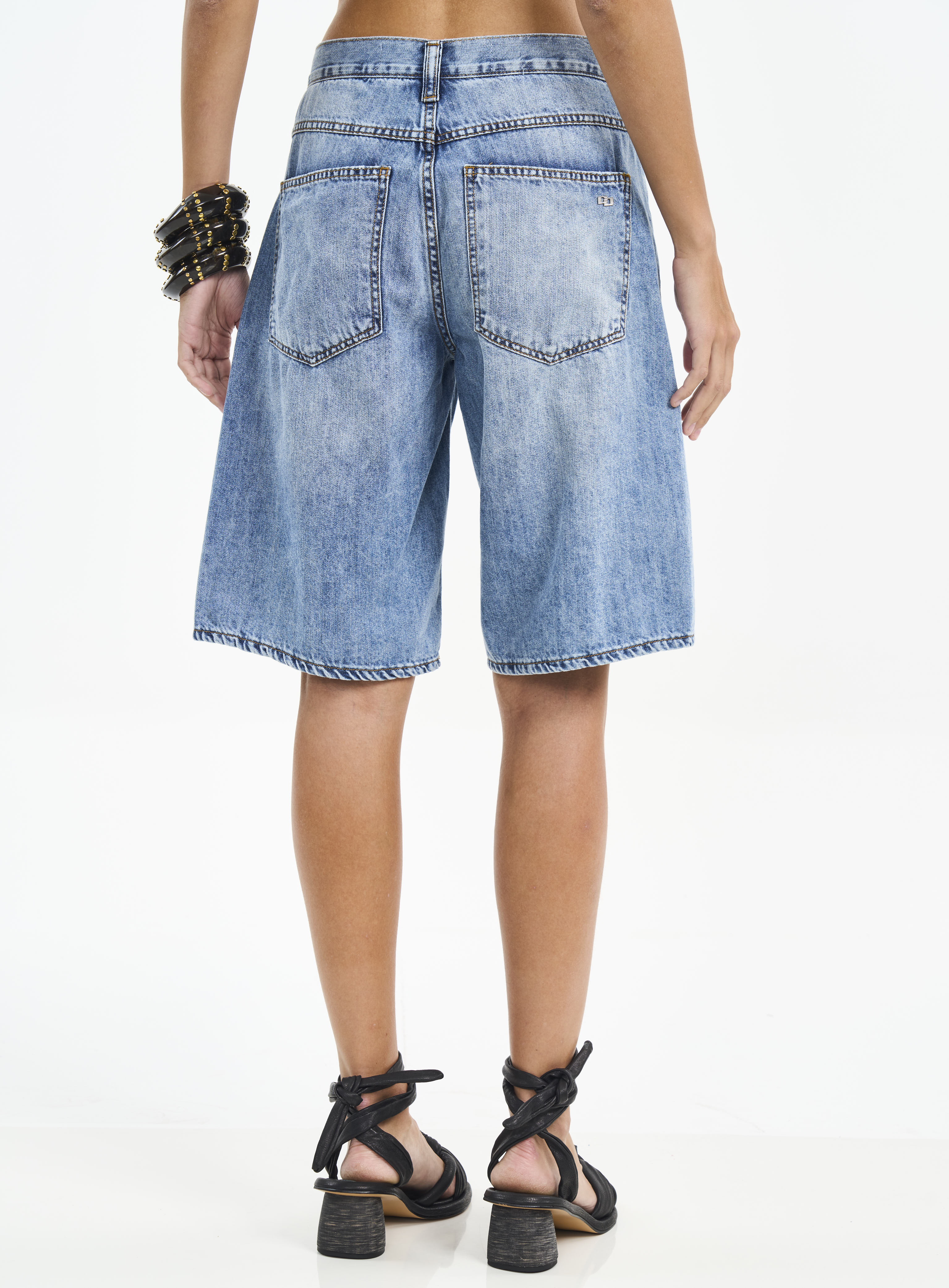 BERMUDA JEANS JADE 36 INDIGO
