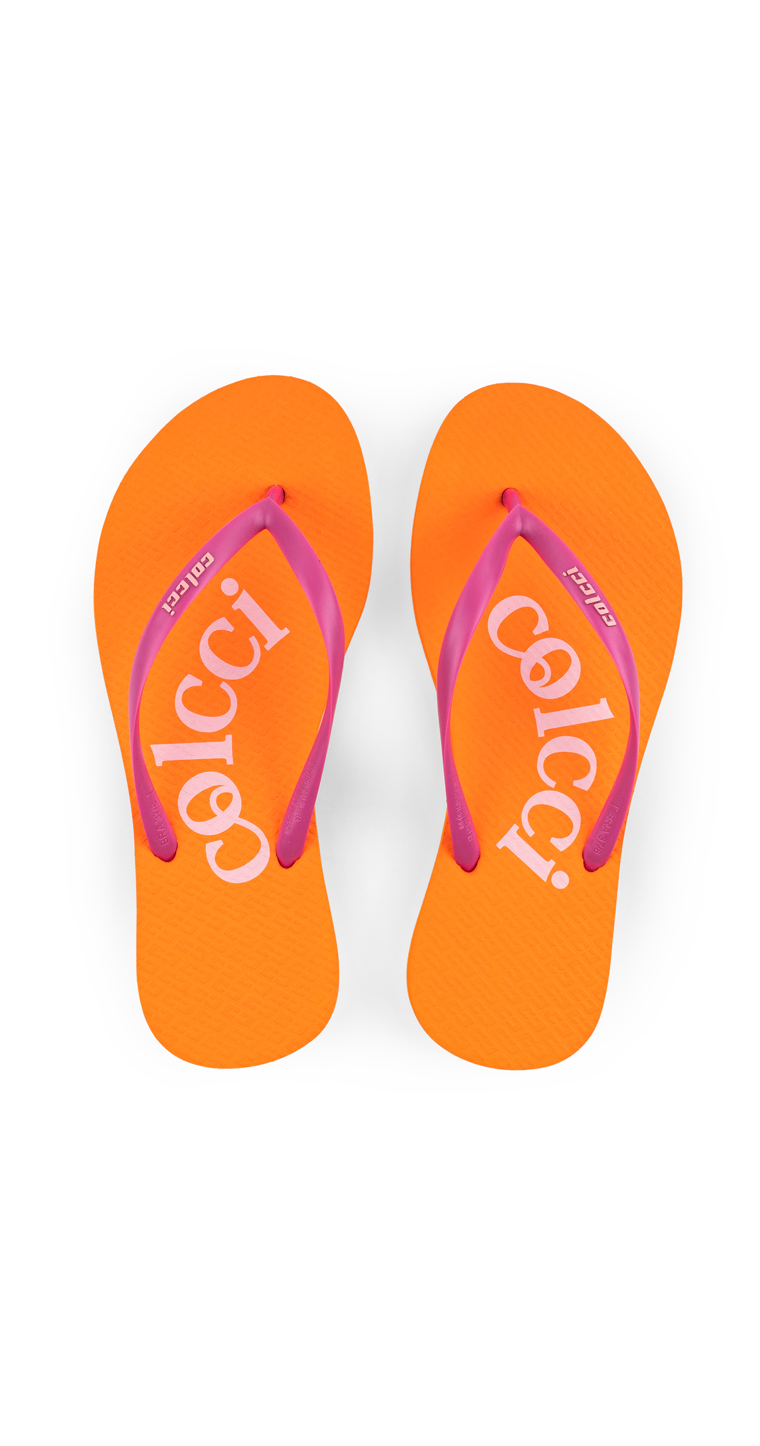 CHINELO COLCCI FEM COLOR SUMMER 33-34 AZUL TRANQUI