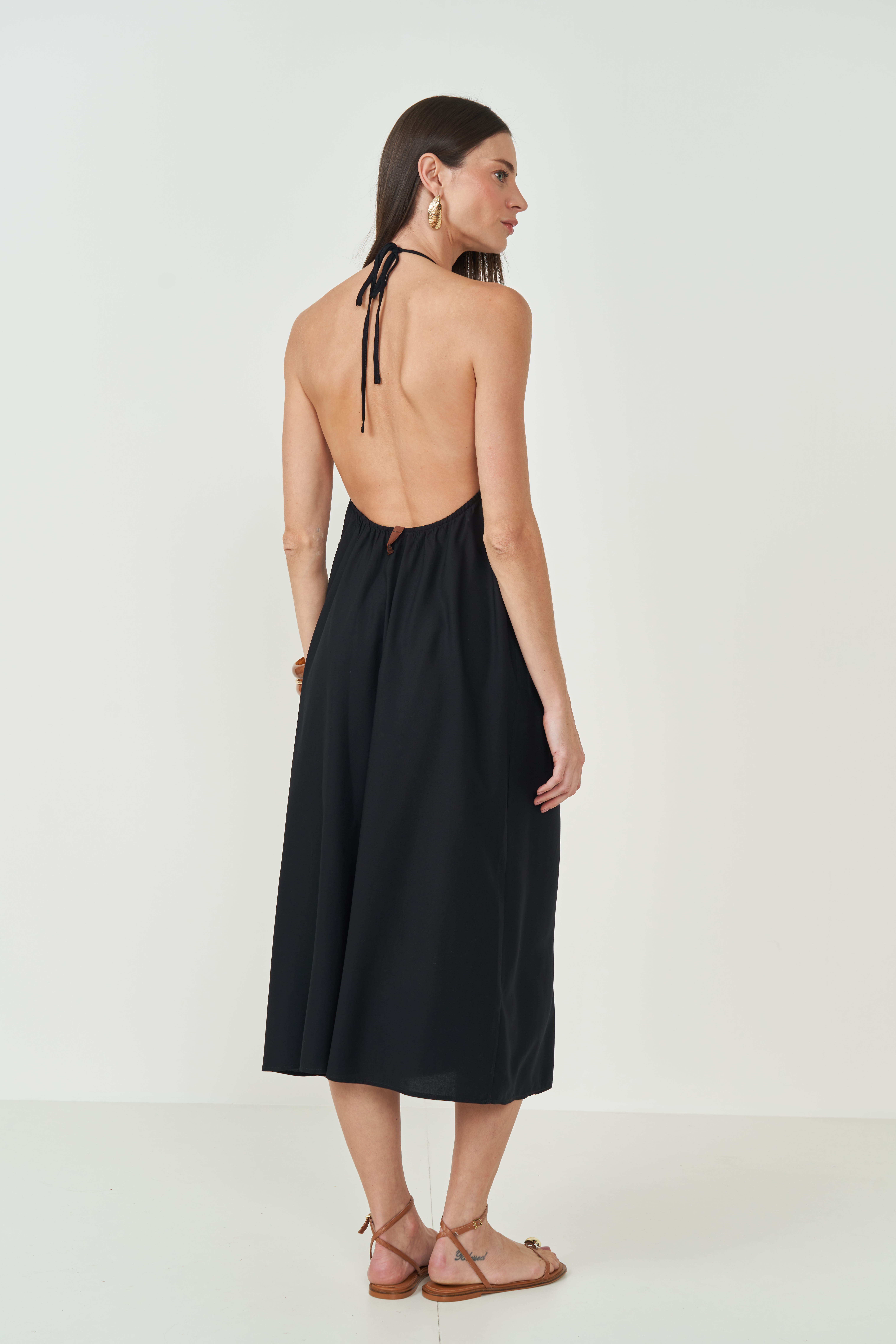 VESTIDO COLCCI G PRETO