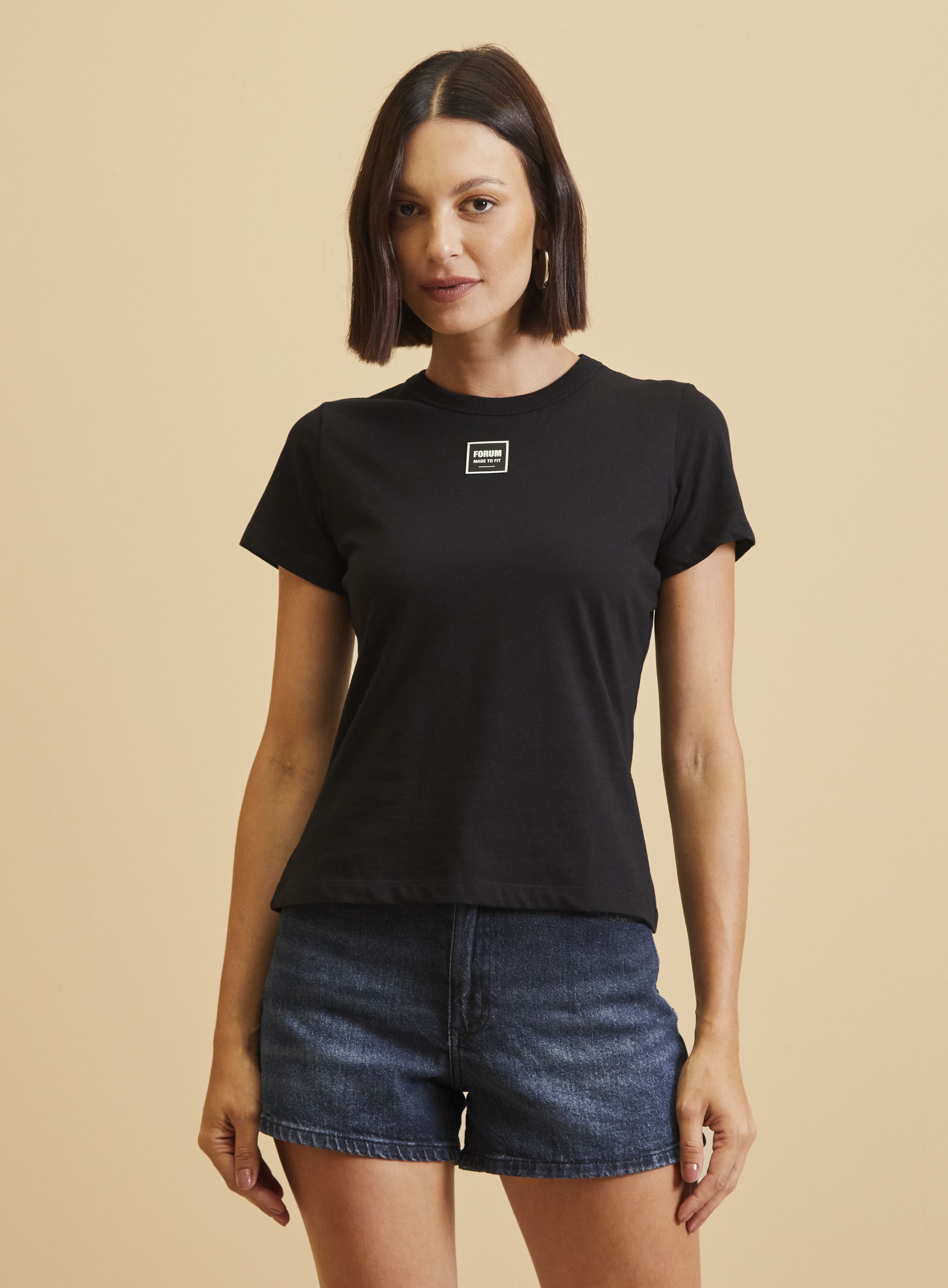 CAMISETA FORUM P PRETO