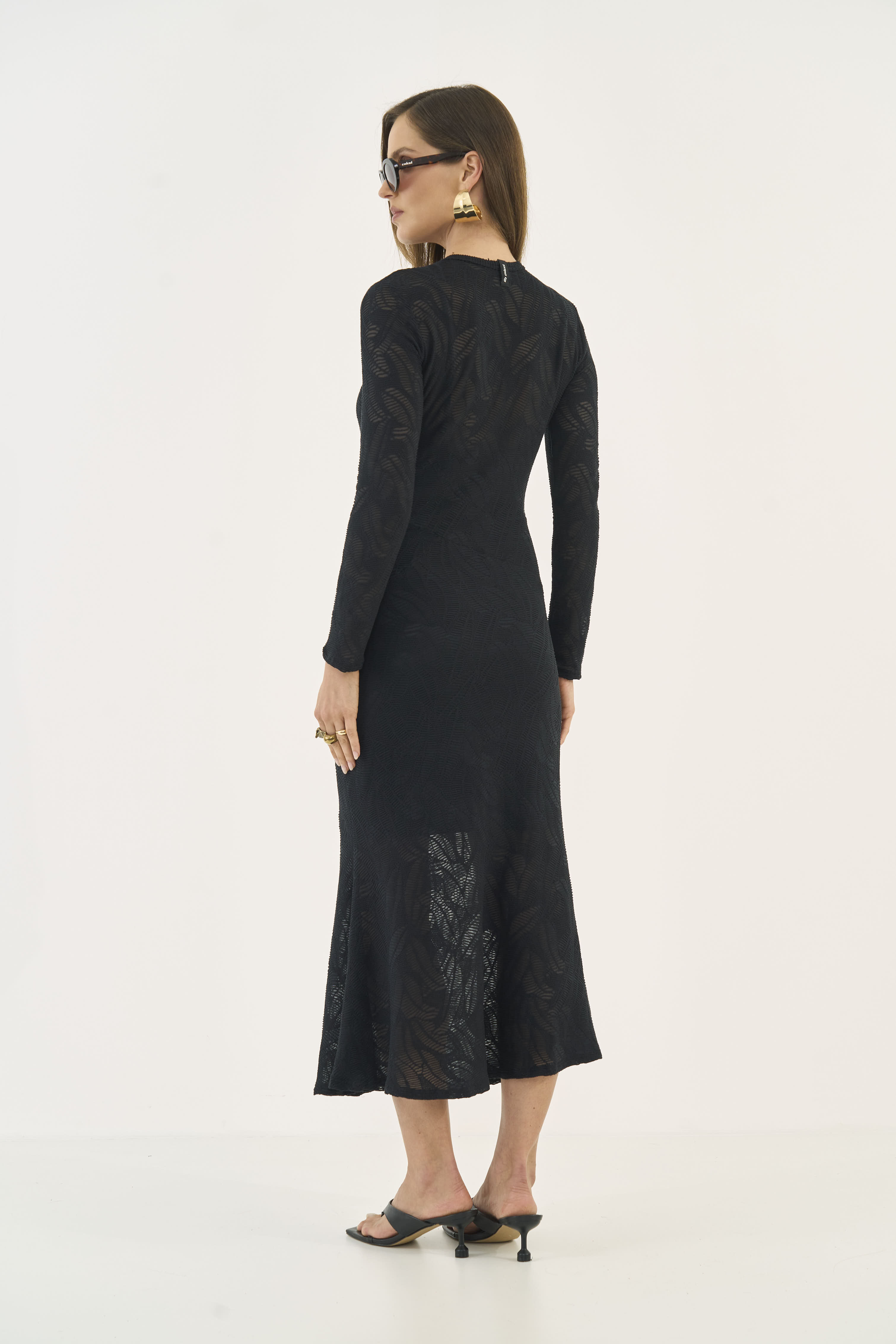 VESTIDO COLCCI G PRETO