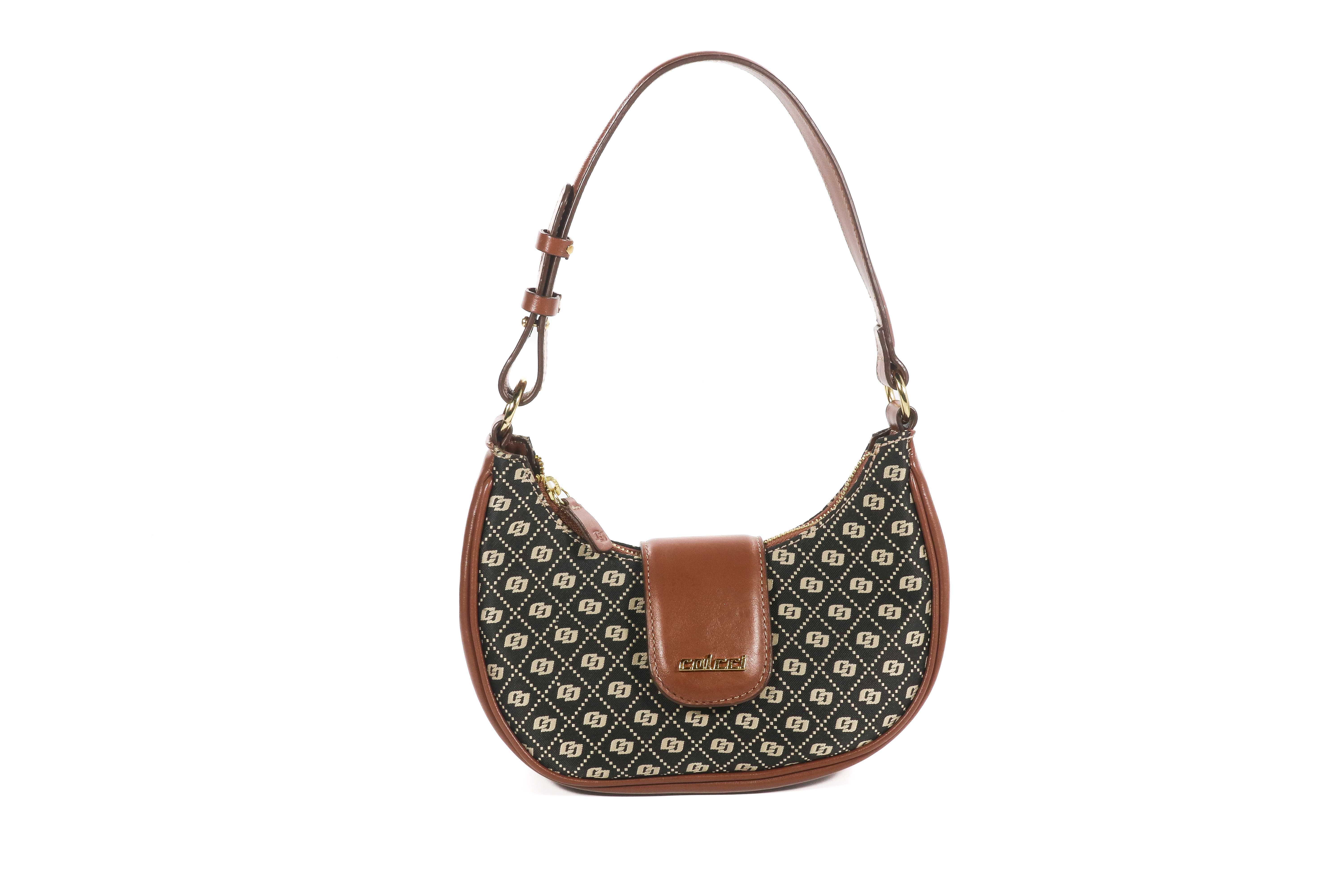 BOLSA COLCCI SHOULDER FEM U MARROM TIRAMISU