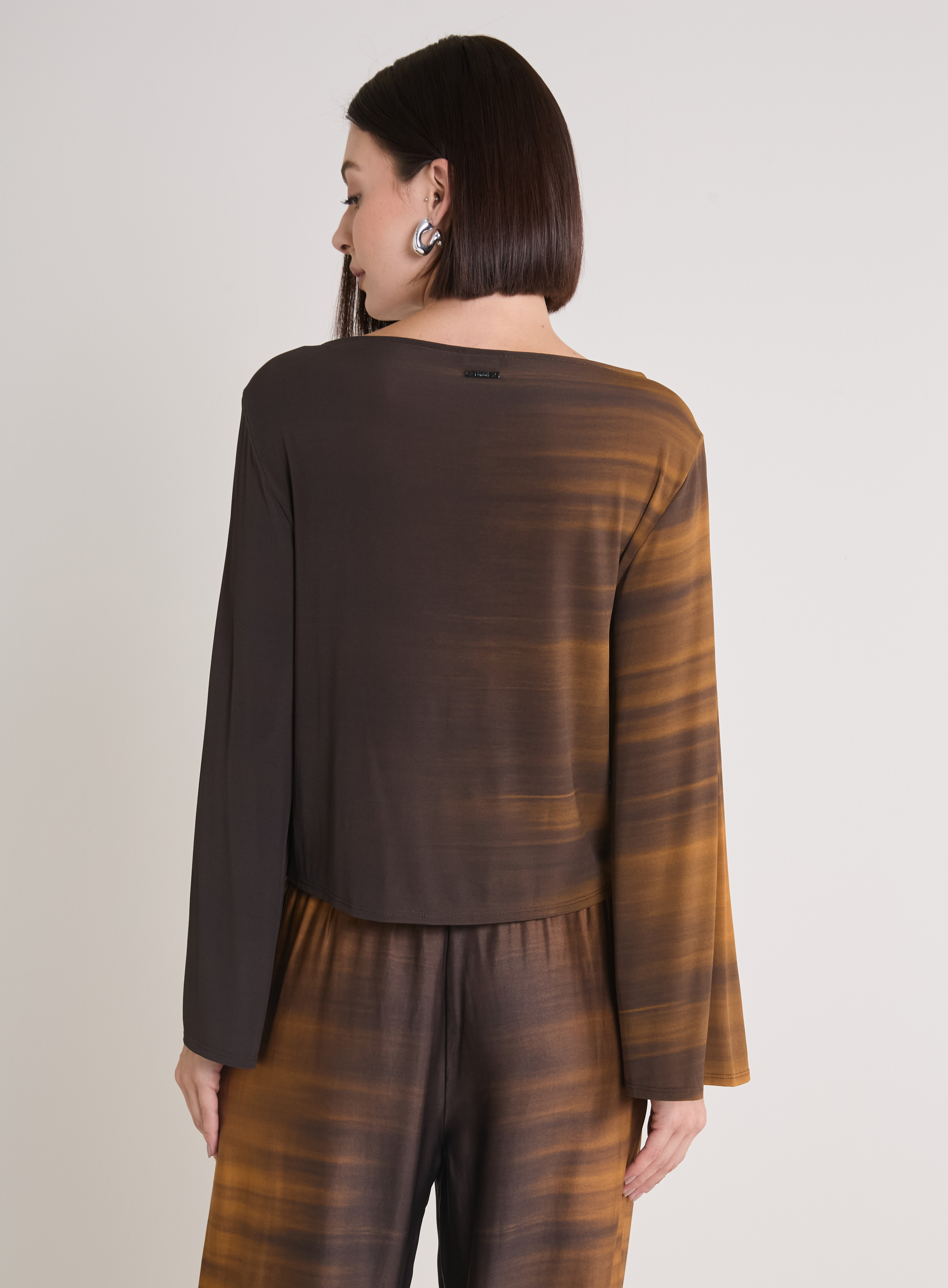 BLUSA ESTAMPADA PP GOLDEN GRADIENT