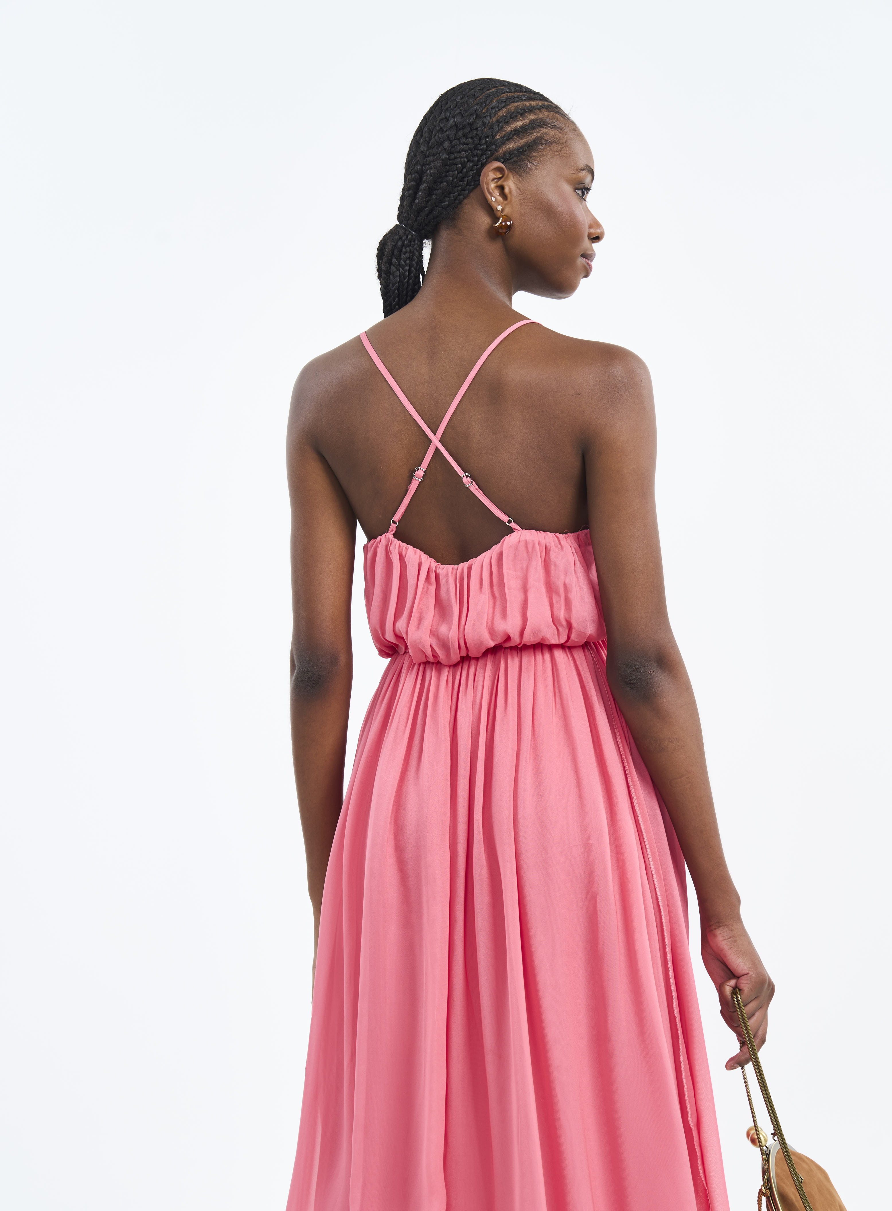 VESTIDO COLCCI P ROSA FINI KISS