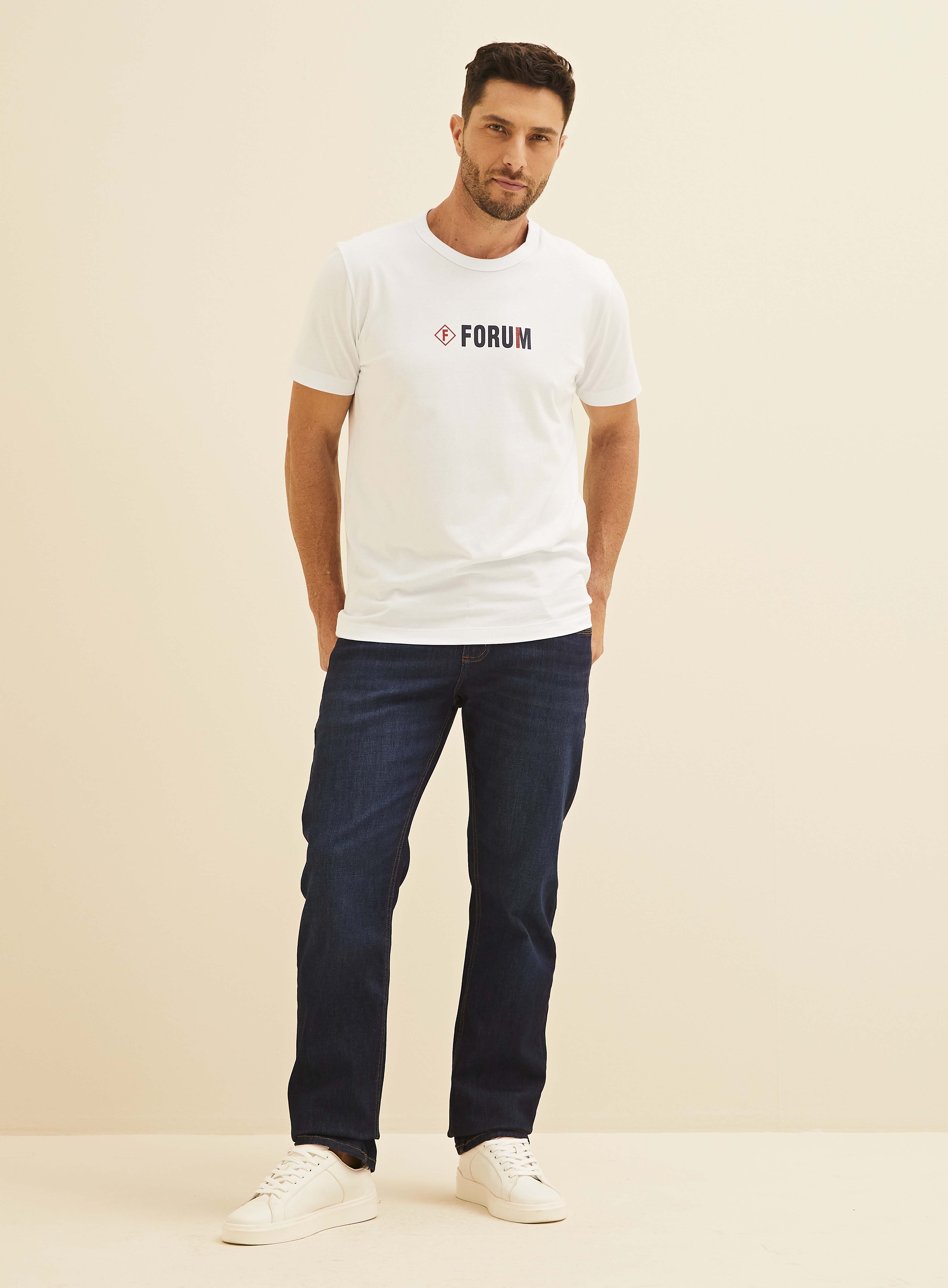 CAMISETA FORUM M BRANCO