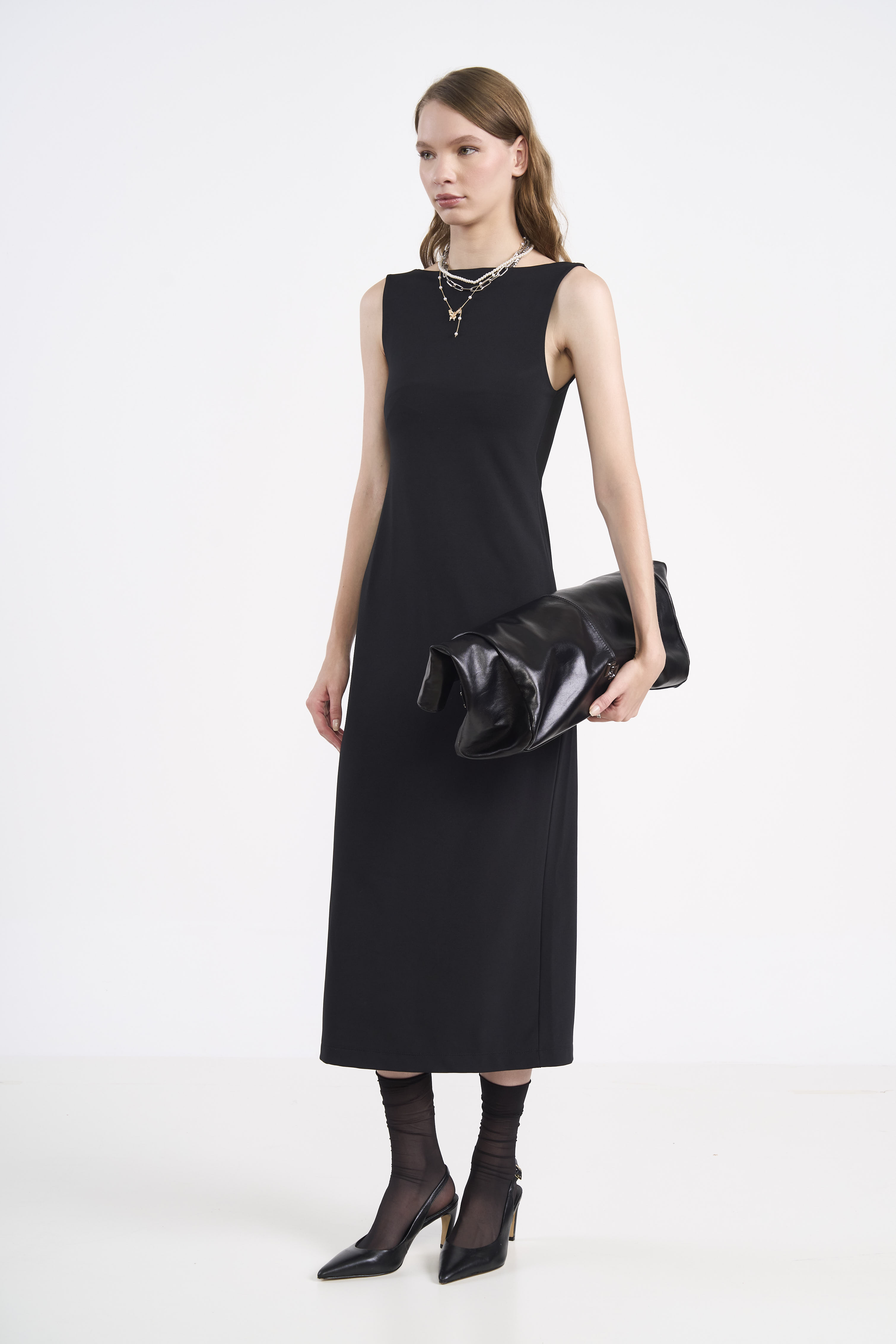 VESTIDO COLCCI G PRETO