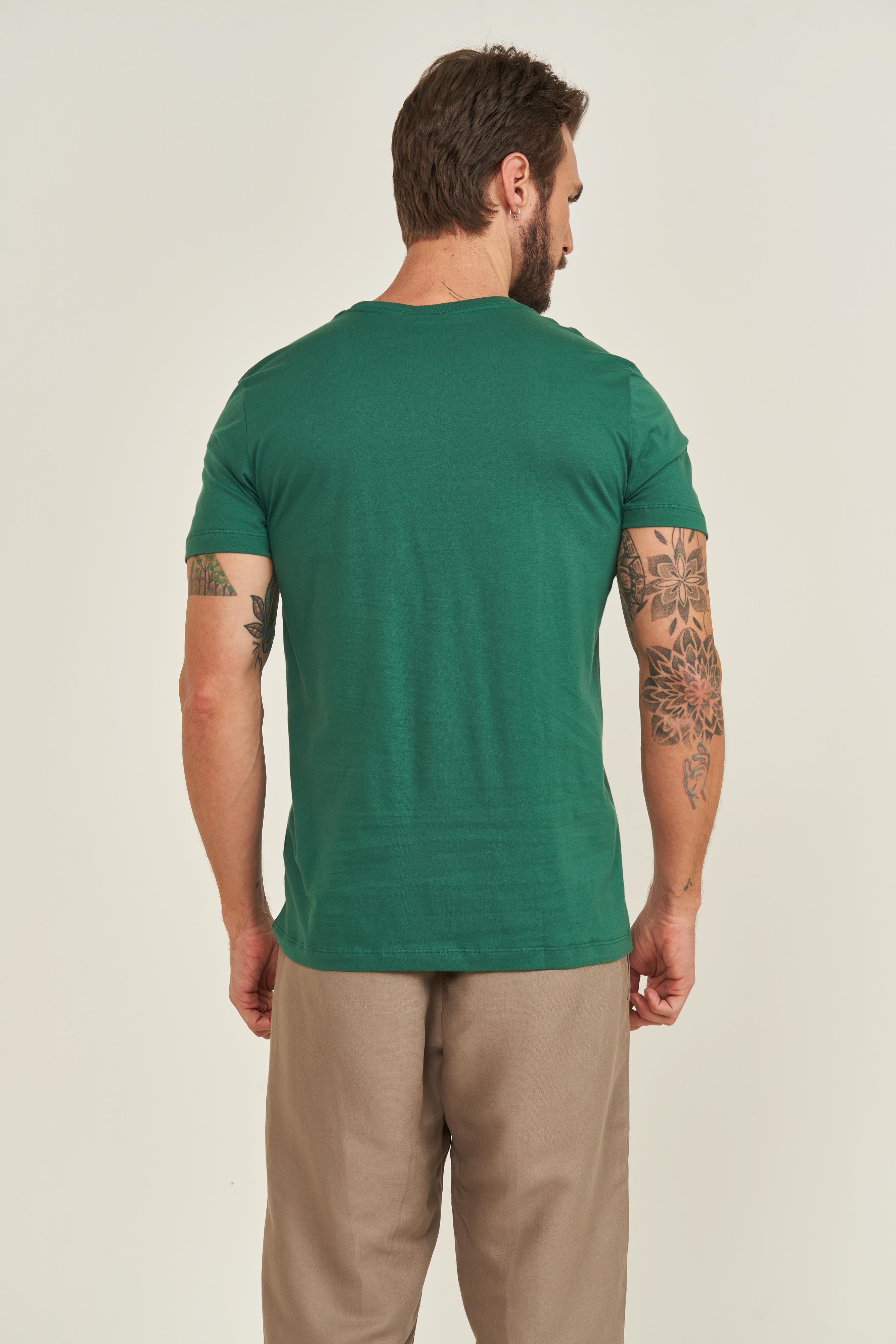 CAMISETA COLCCI M BEGE TIGER