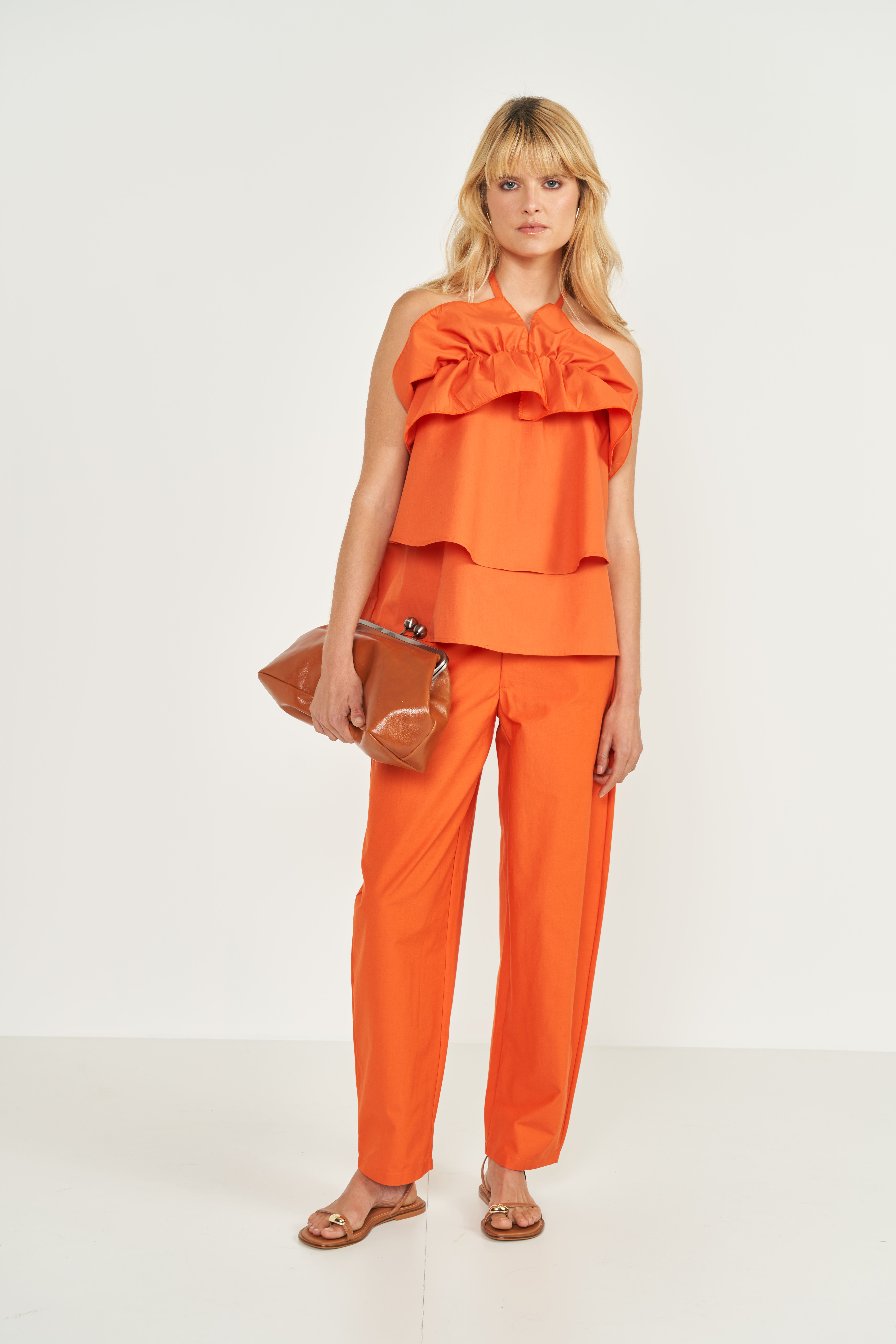 BLUSA COLCCI M LARANJA PARADISIACO
