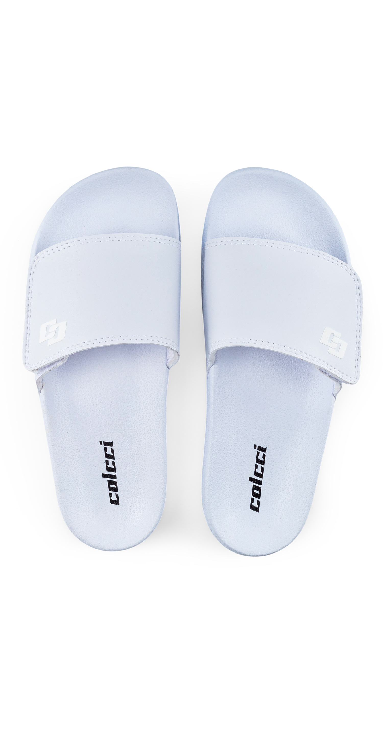 CHINELO UNISSEX COLCCI SLIDE DUO 35-36 BRANCO