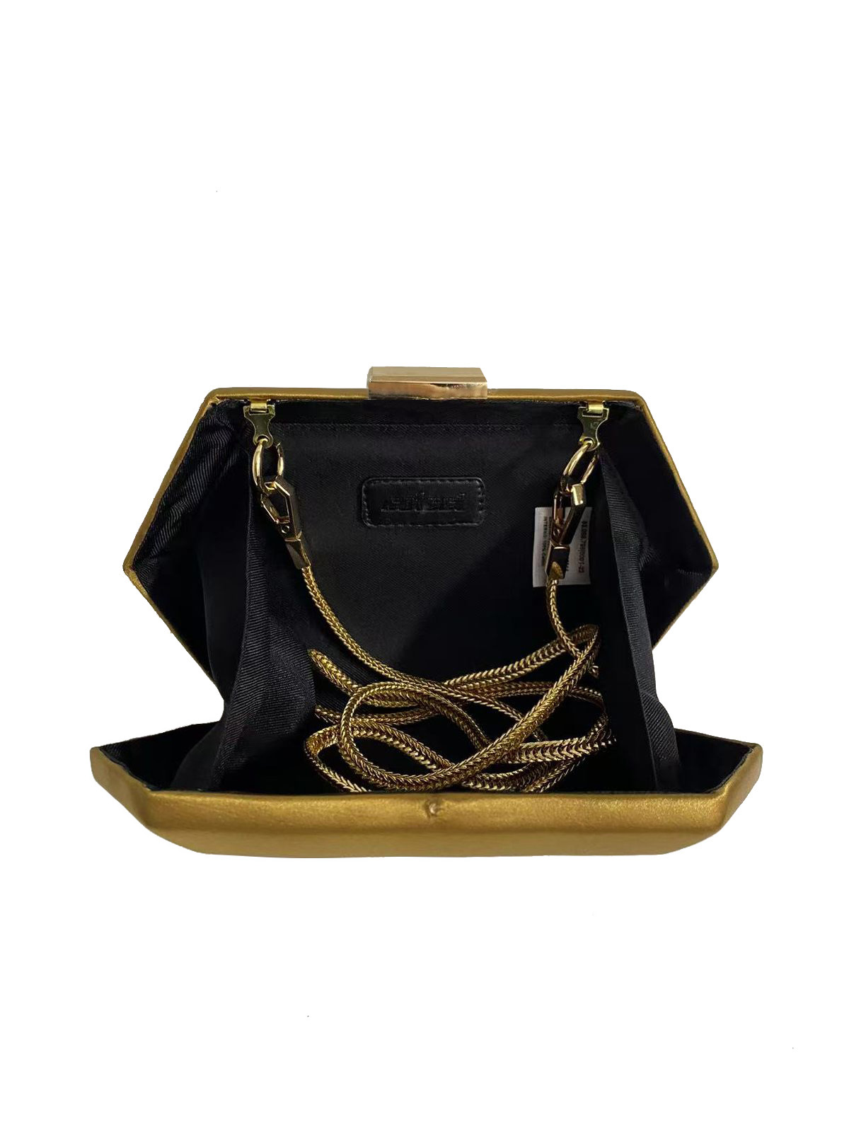 BOLSA COLCCI FEM CLUTCH CETIM U PRATA