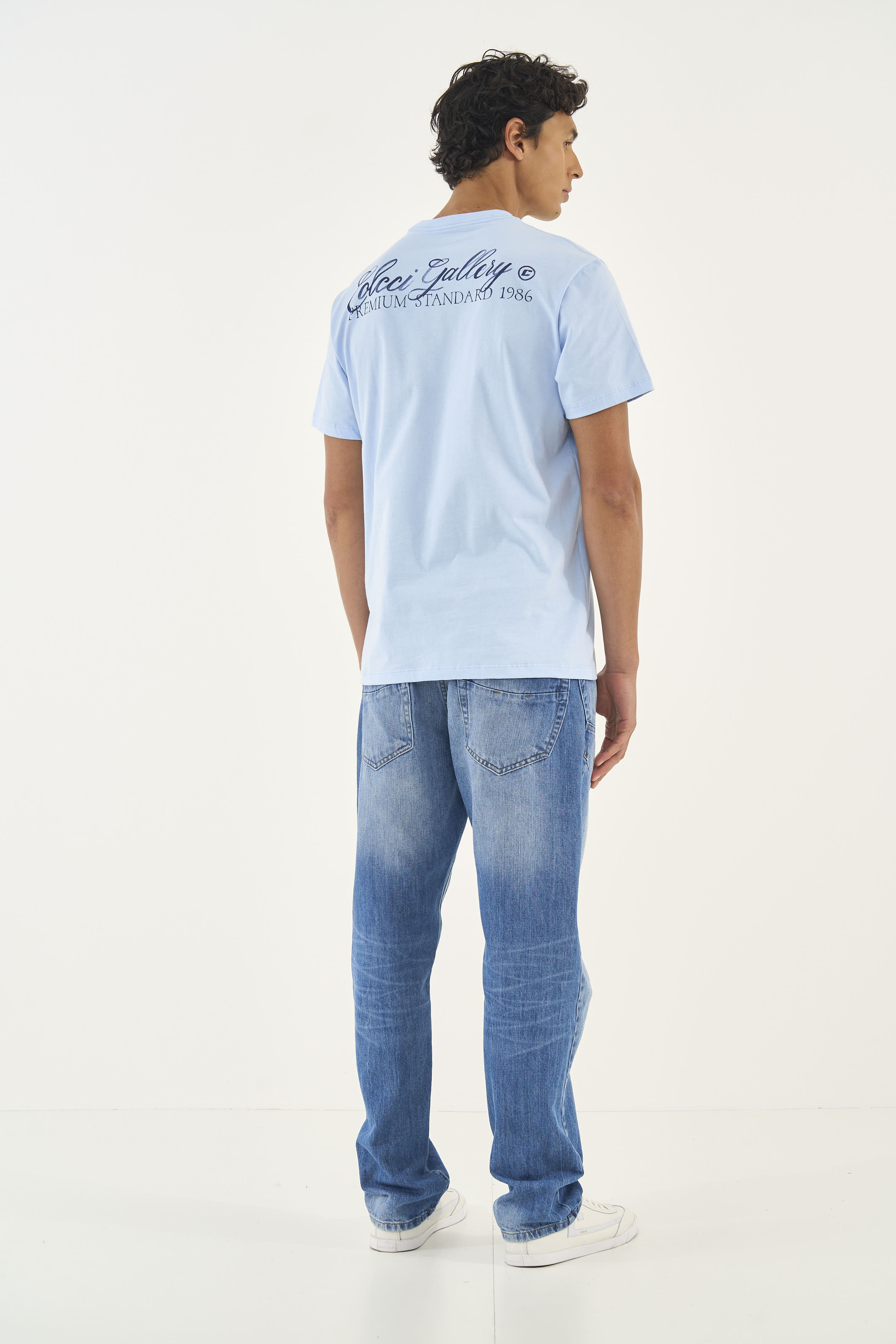 CALÇA JEANS RETA 42 INDIGO