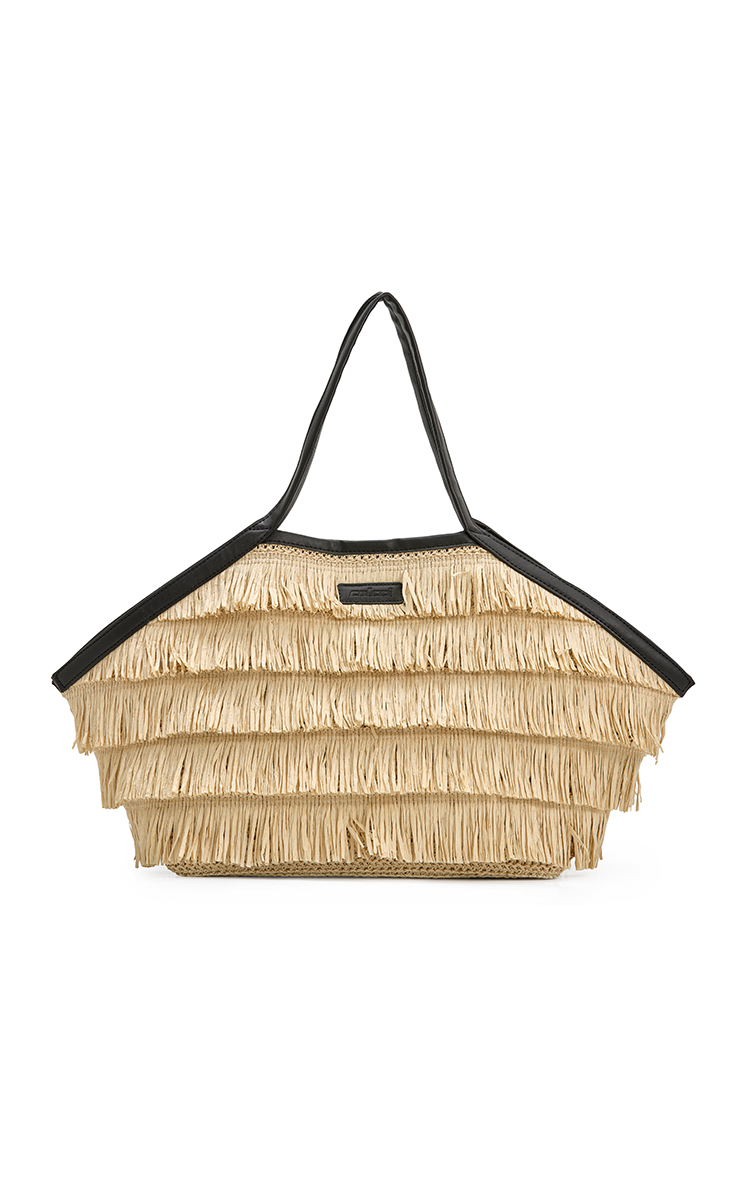 BOLSA COLCCI FEM SHOPPING BAG PALHA U NATURAL