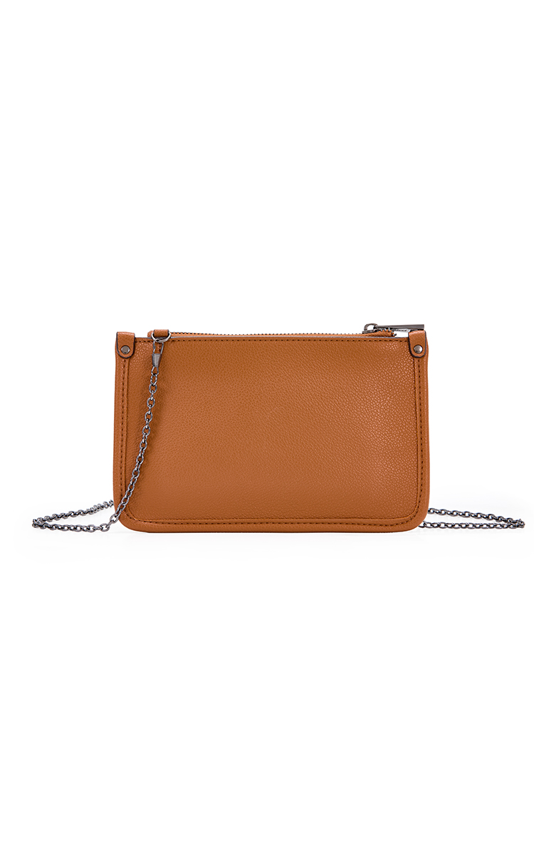 BOLSA COLCCI  FLAT CLASSIC U CARAMELO