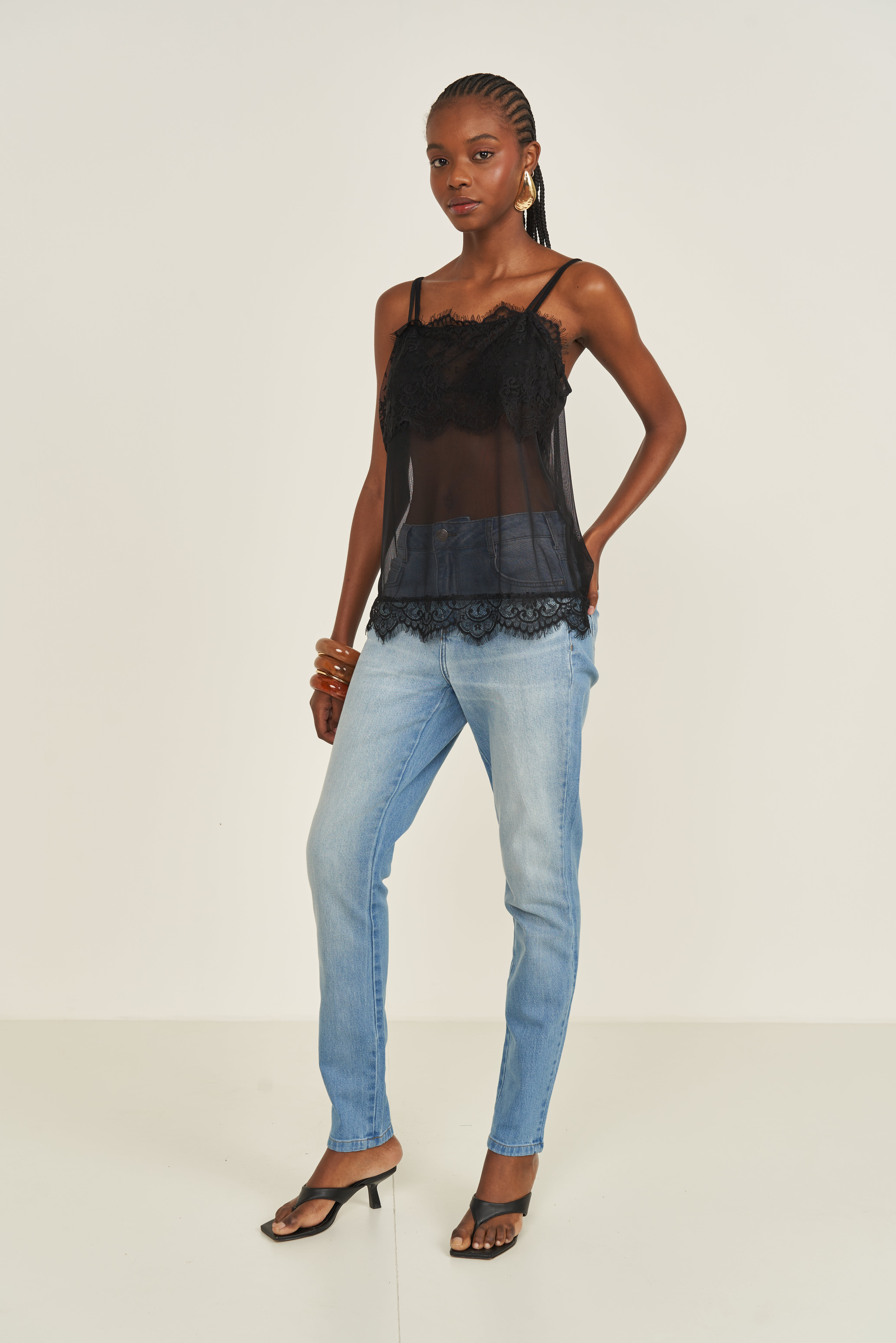 CALÇA JEANS BIA 34 INDIGO