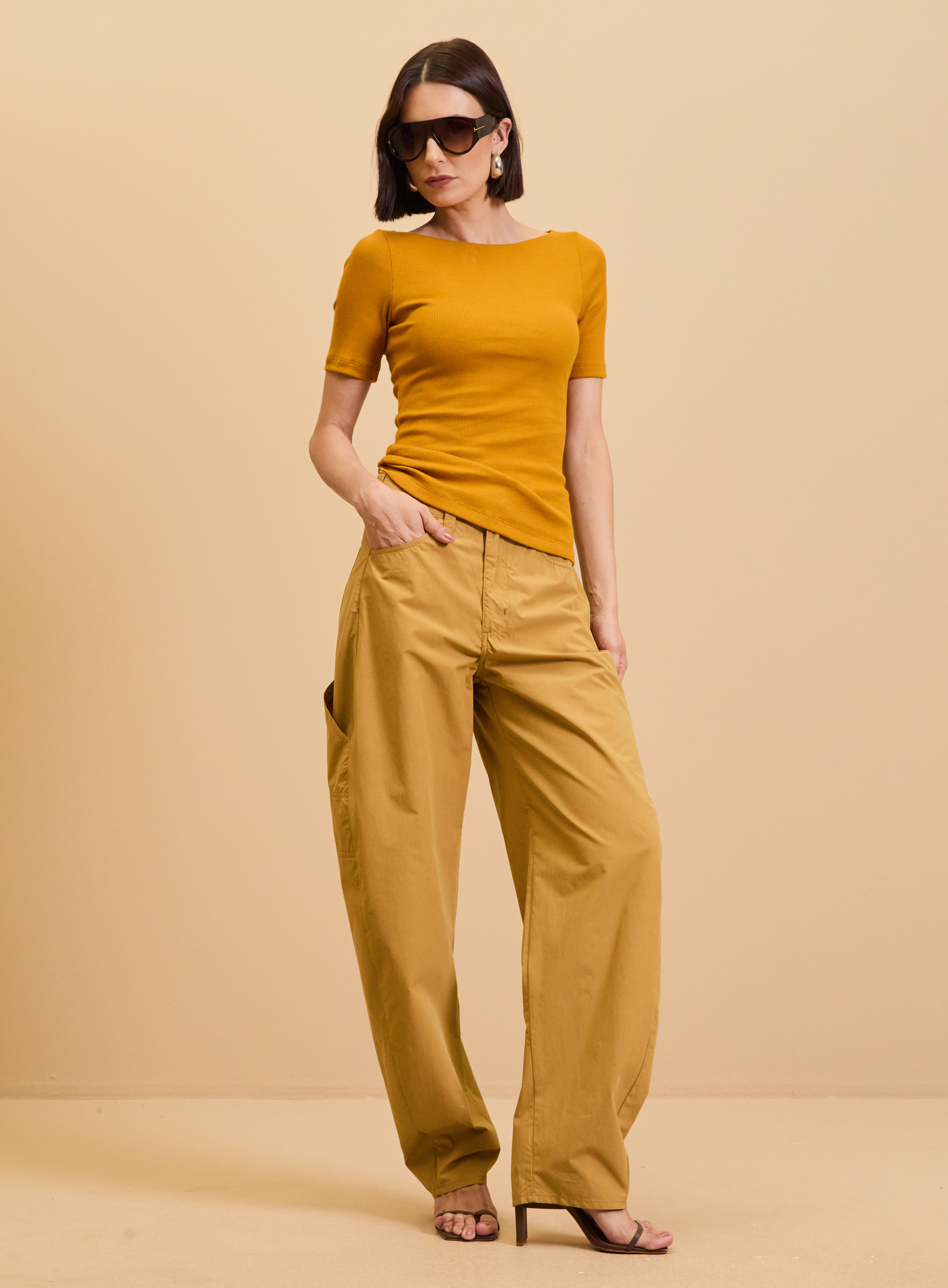 BLUSA FORUM G BEGE ITALIAN