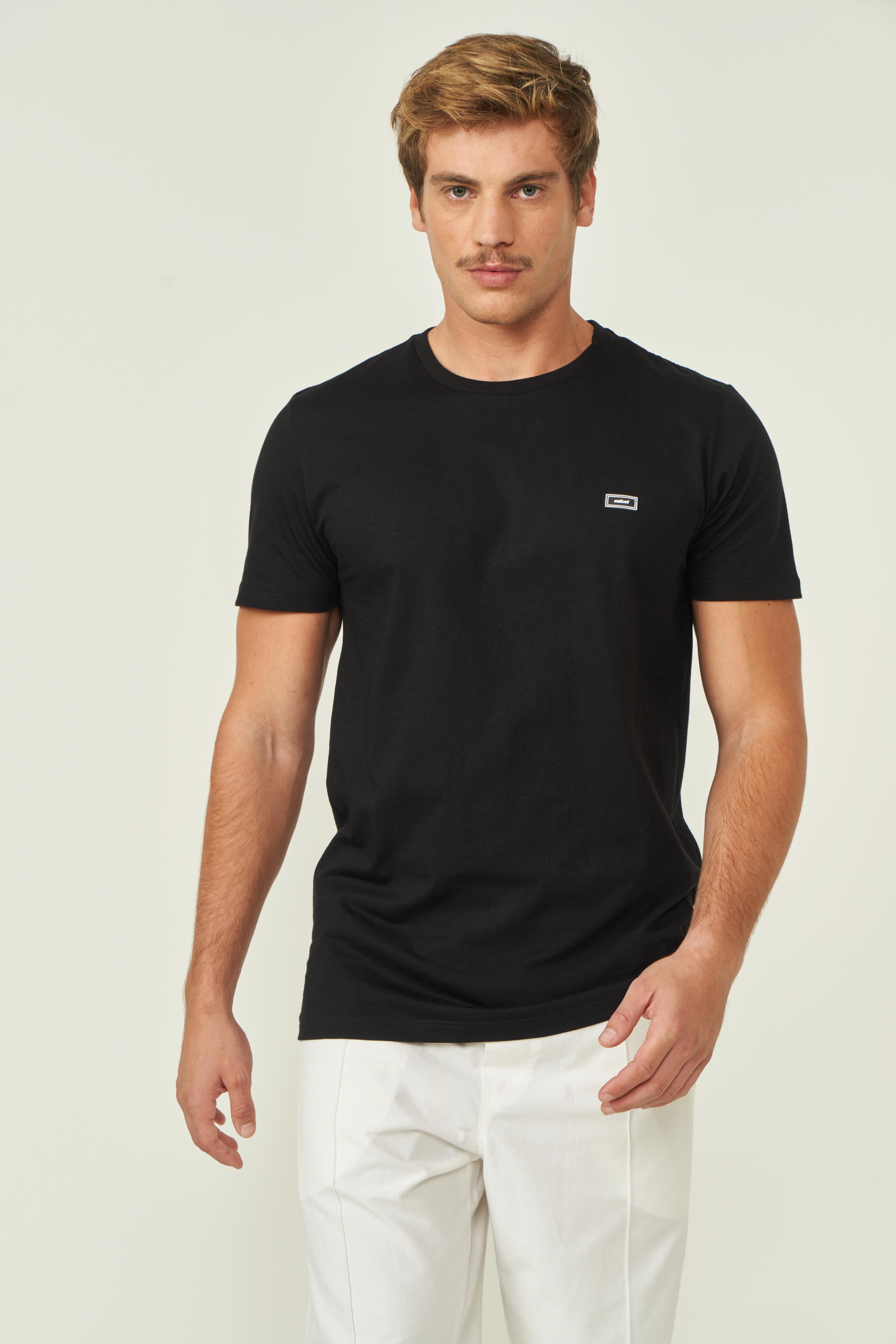CAMISETA COLCCI GG AZUL MARINHO PRUSSIANO
