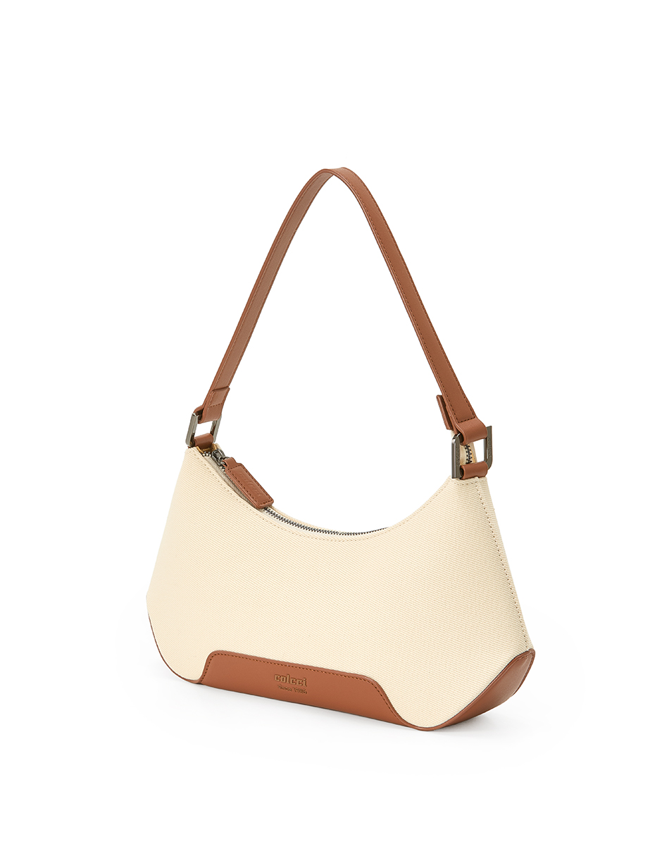 BOLSA COLCCI FEM SHOULDER WAVE U PRETO