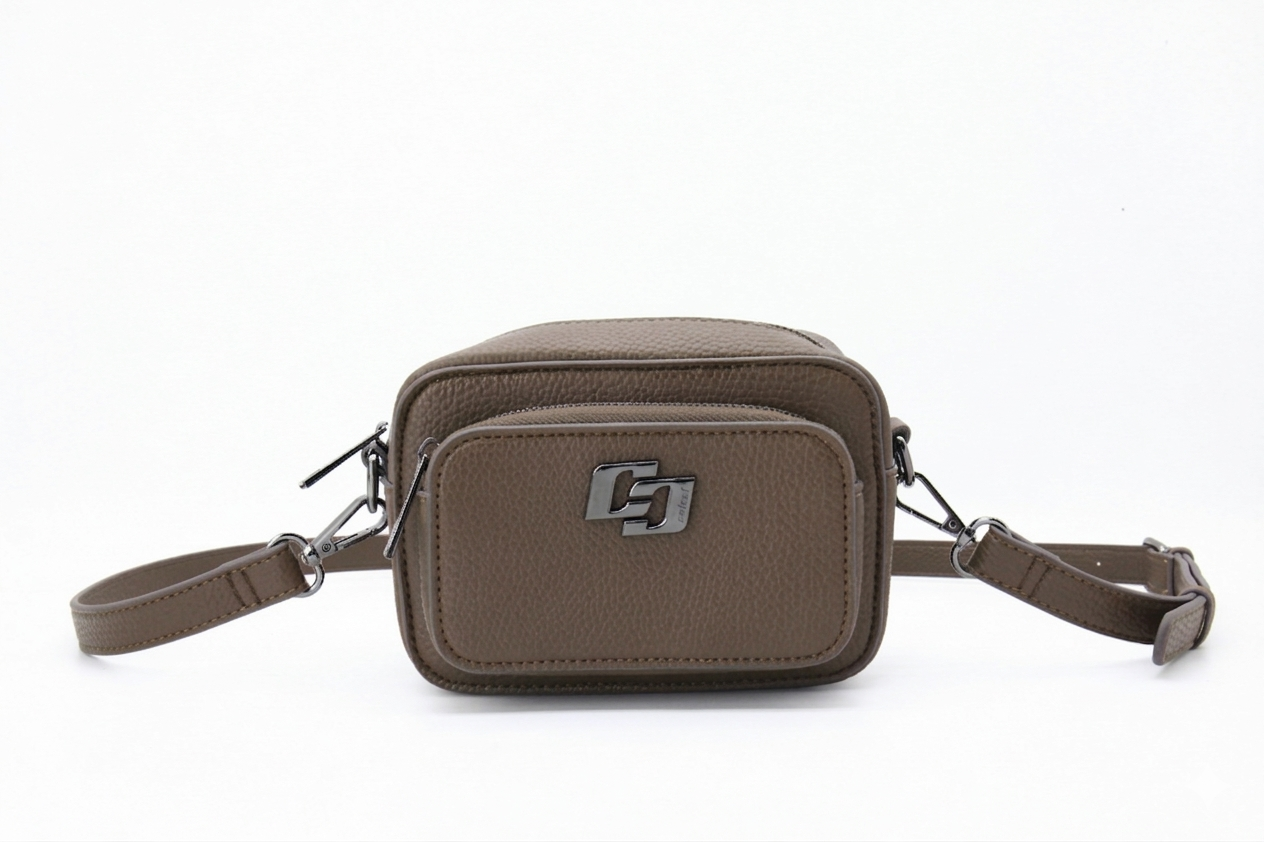 BOLSA COLCCI FEM CAM BG ICONIC U CARAMELO