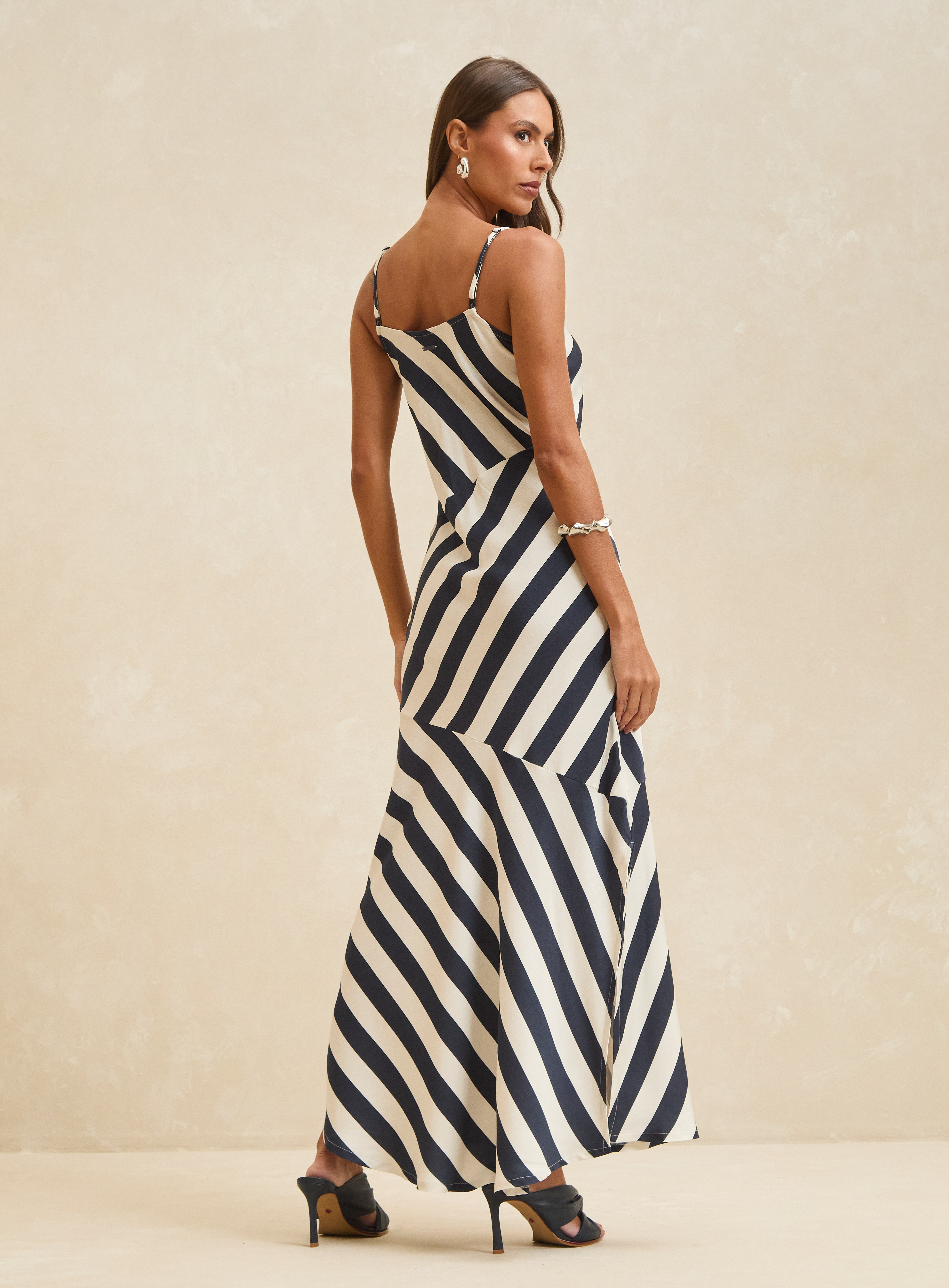 VESTIDO LINHO LISTRADO G LISTRADO