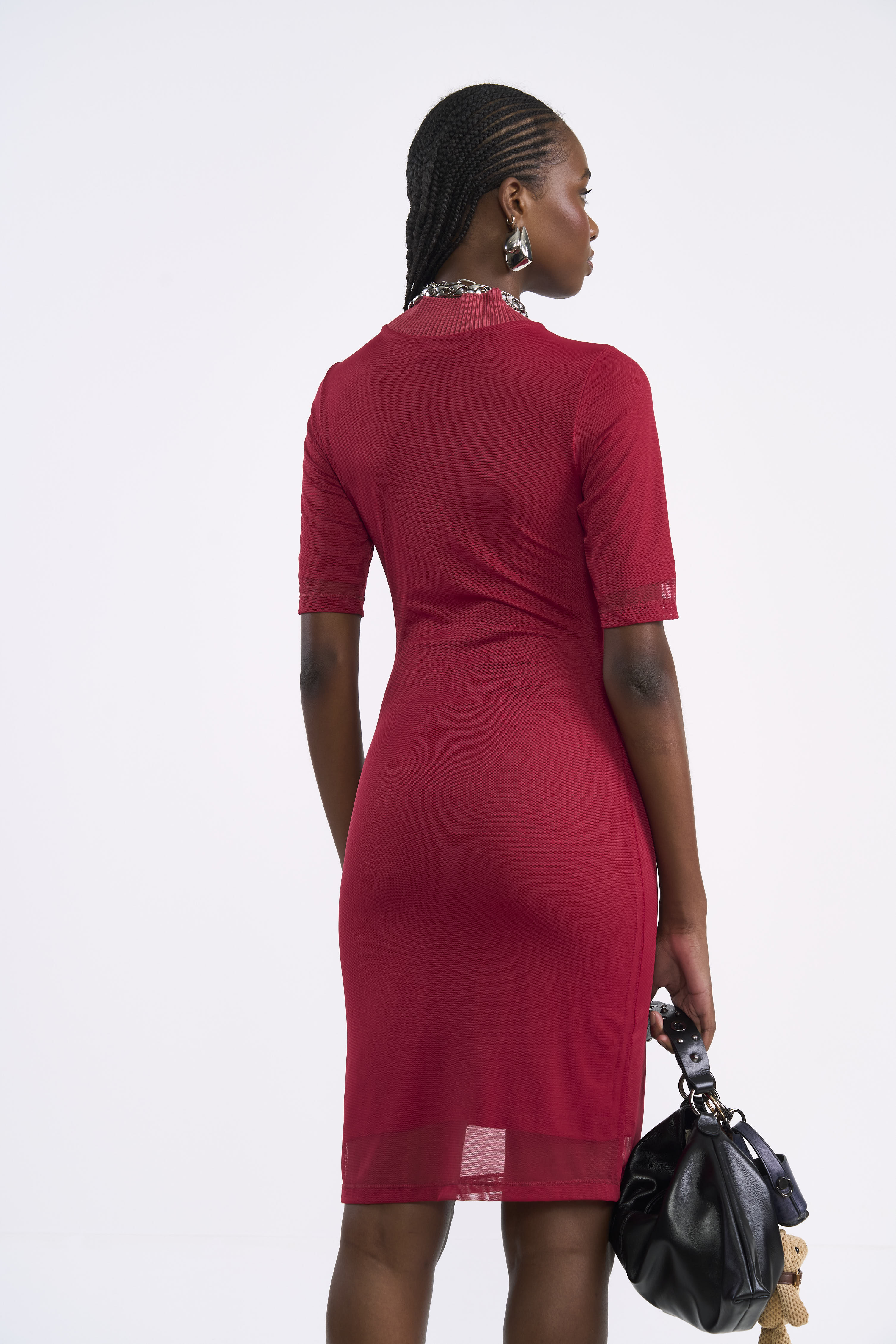 VESTIDO TULE P VERMELHO LOVEZ