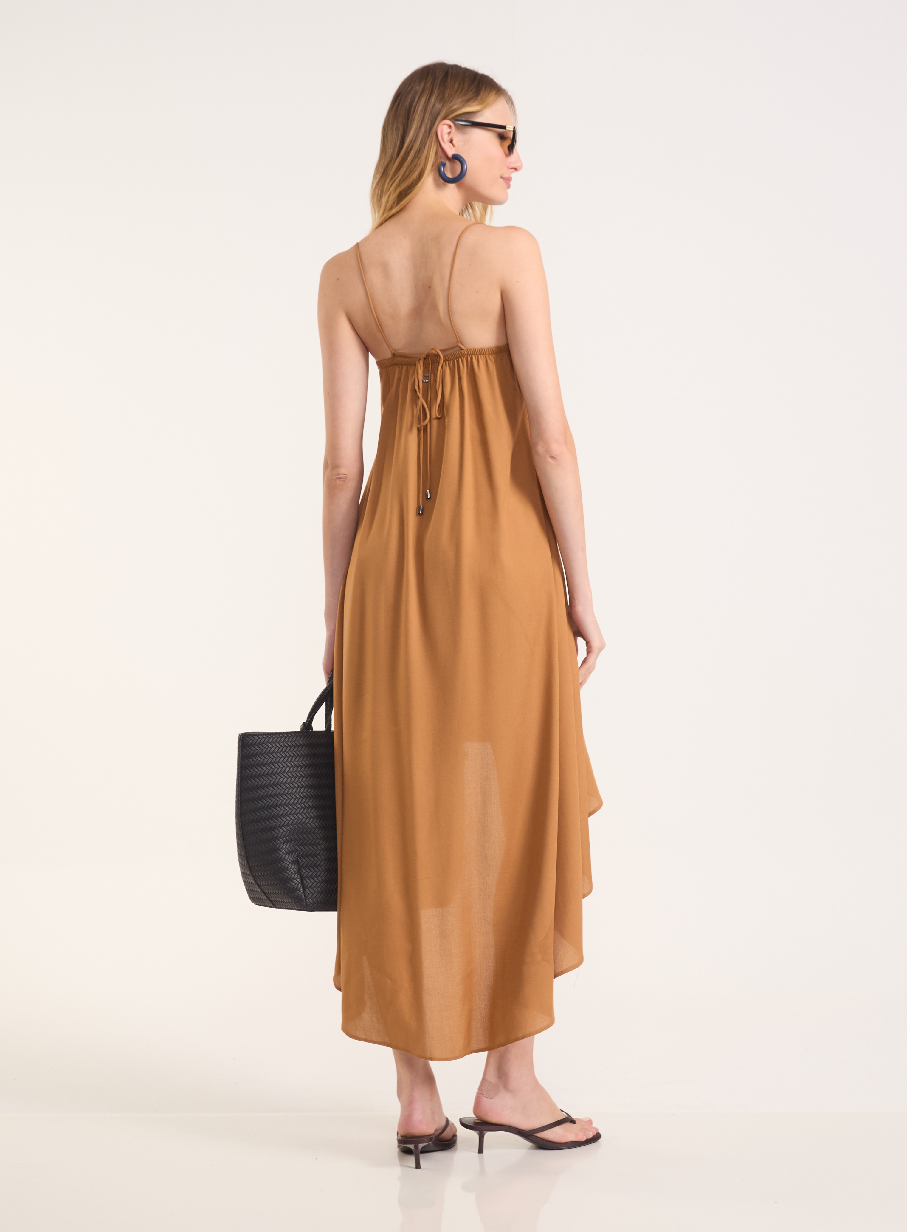 VESTIDO COLCCI JEANS M MARROM EVERMORE