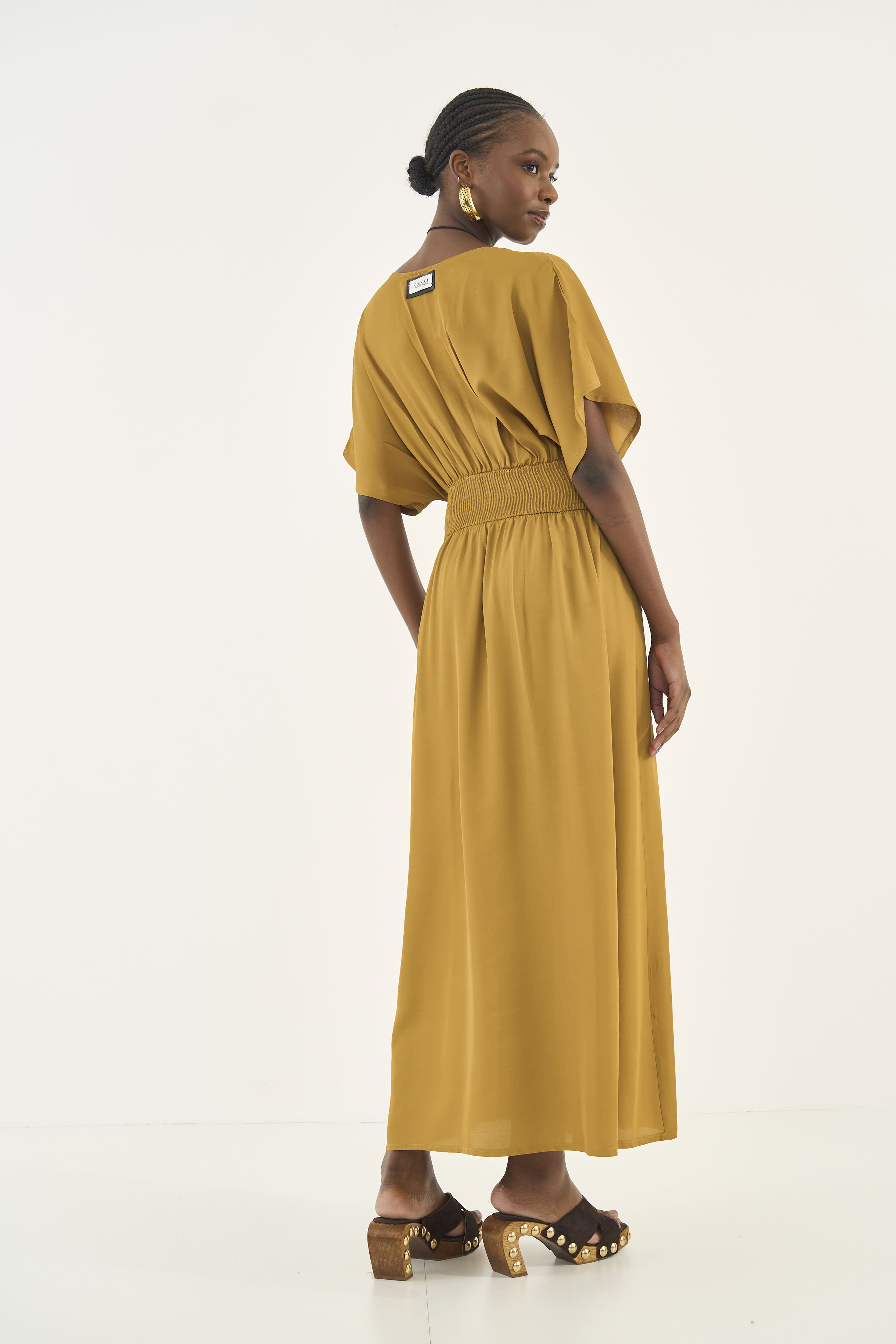 VESTIDO COLCCI G MARROM EBBELA