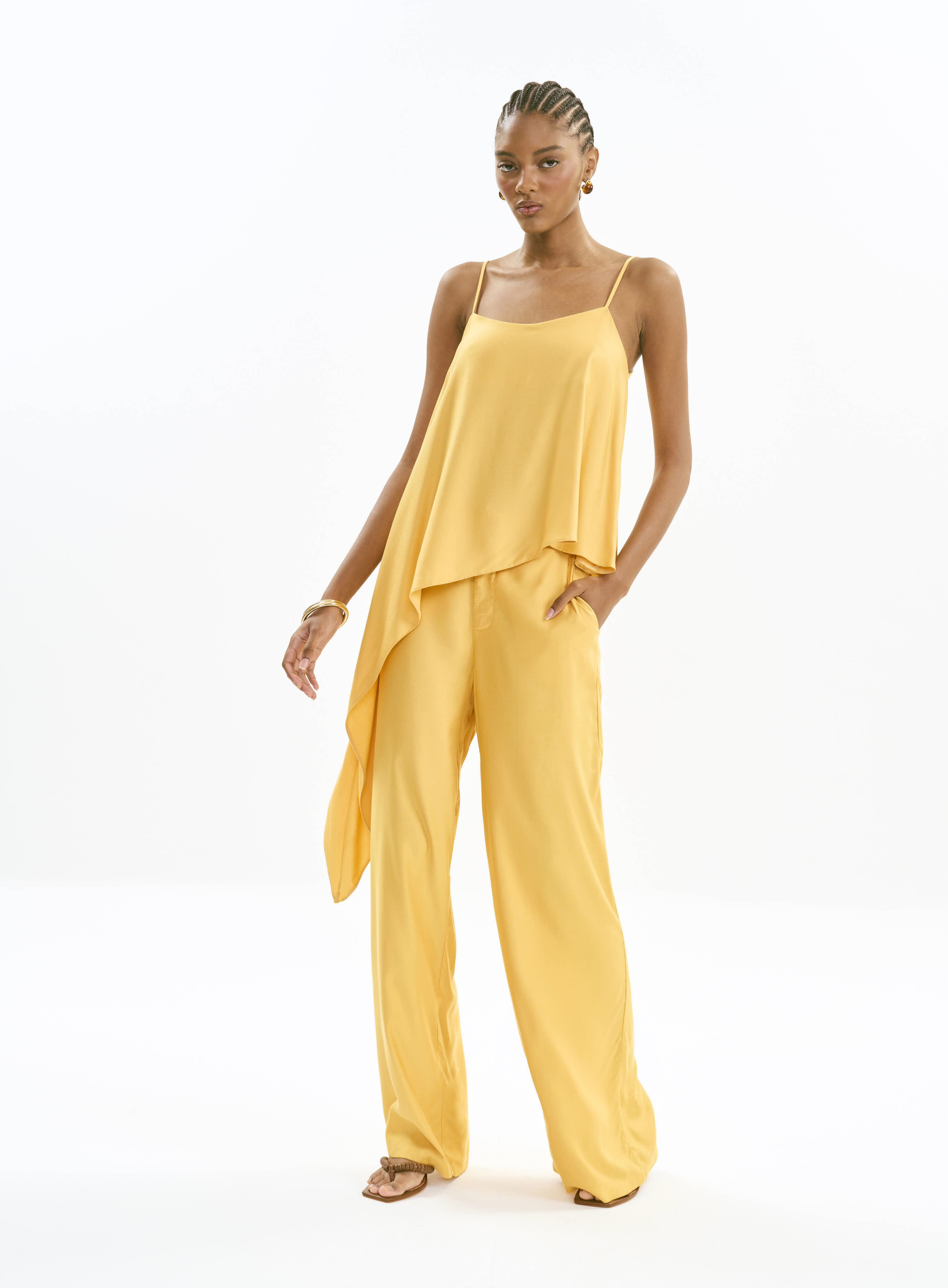 BLUSA COLCCI G AMARELO TOFU